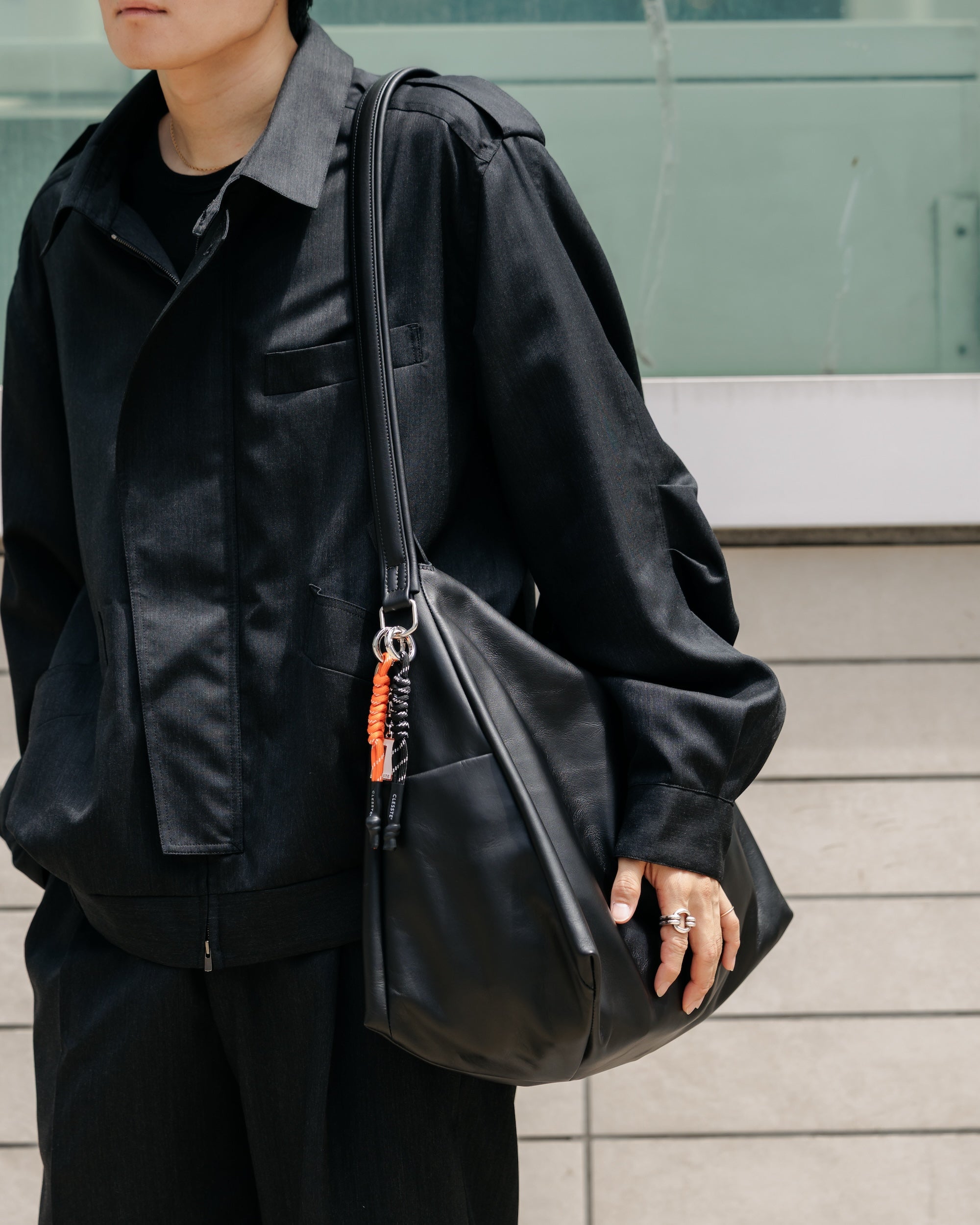 【10.12 SUN 20:00- IN STOCK】LEATHER NOMAD BAG