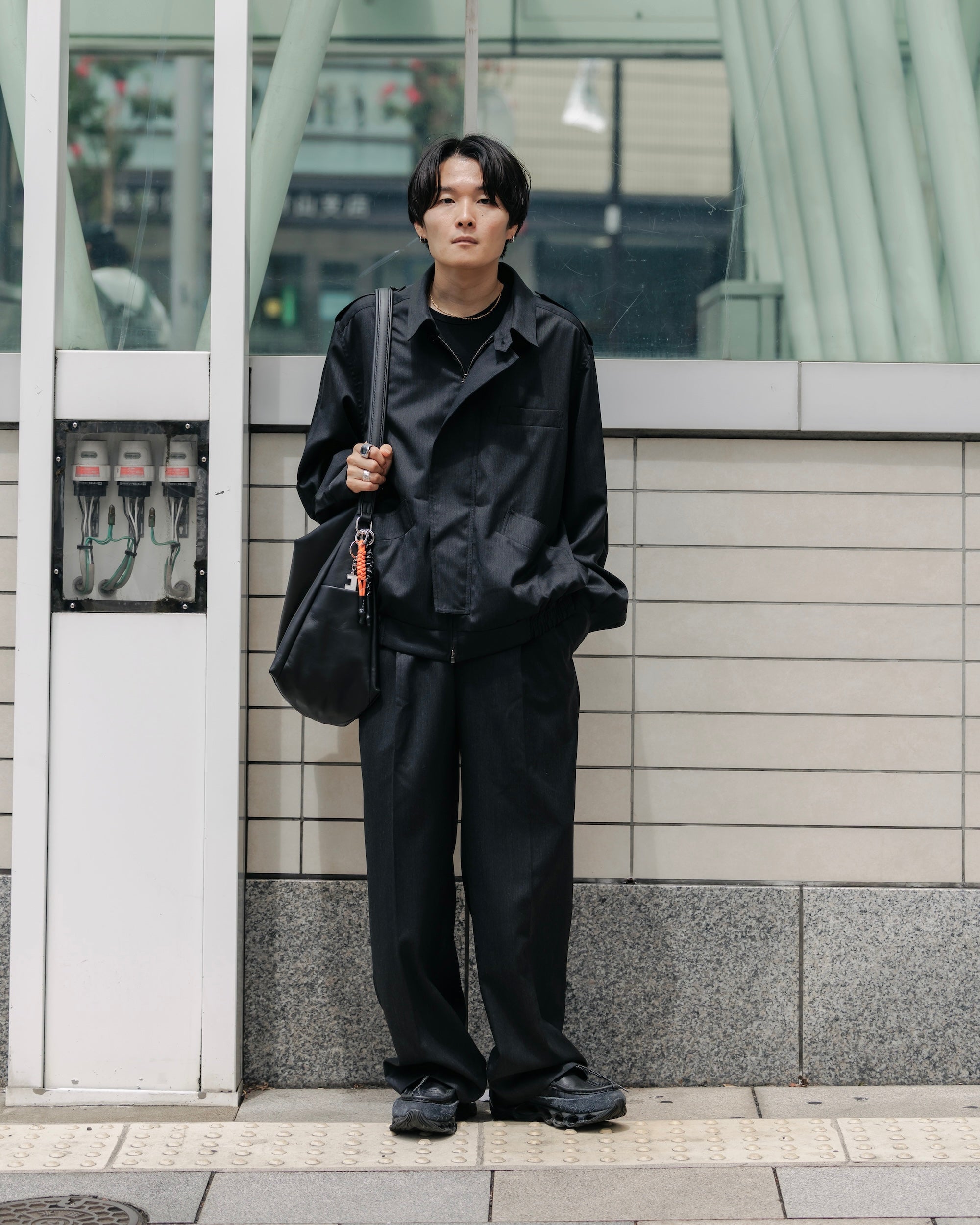 【10.12 SUN 20:00- IN STOCK】LEATHER NOMAD BAG