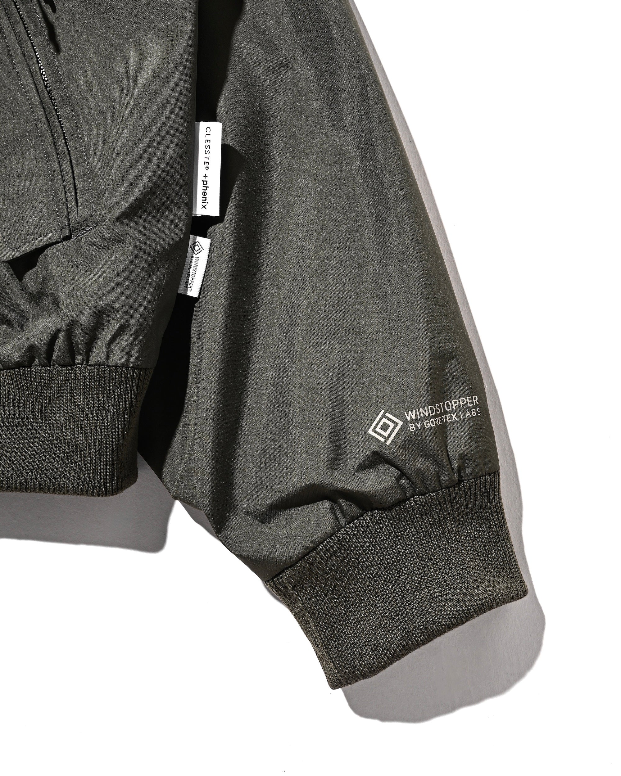 【10.29 WED 20:00- IN STOCK】+phenix WINDSTOPPER® by GORE-TEX LABS CITY HARRINGTON JACKET (ASPHALT GRAY)