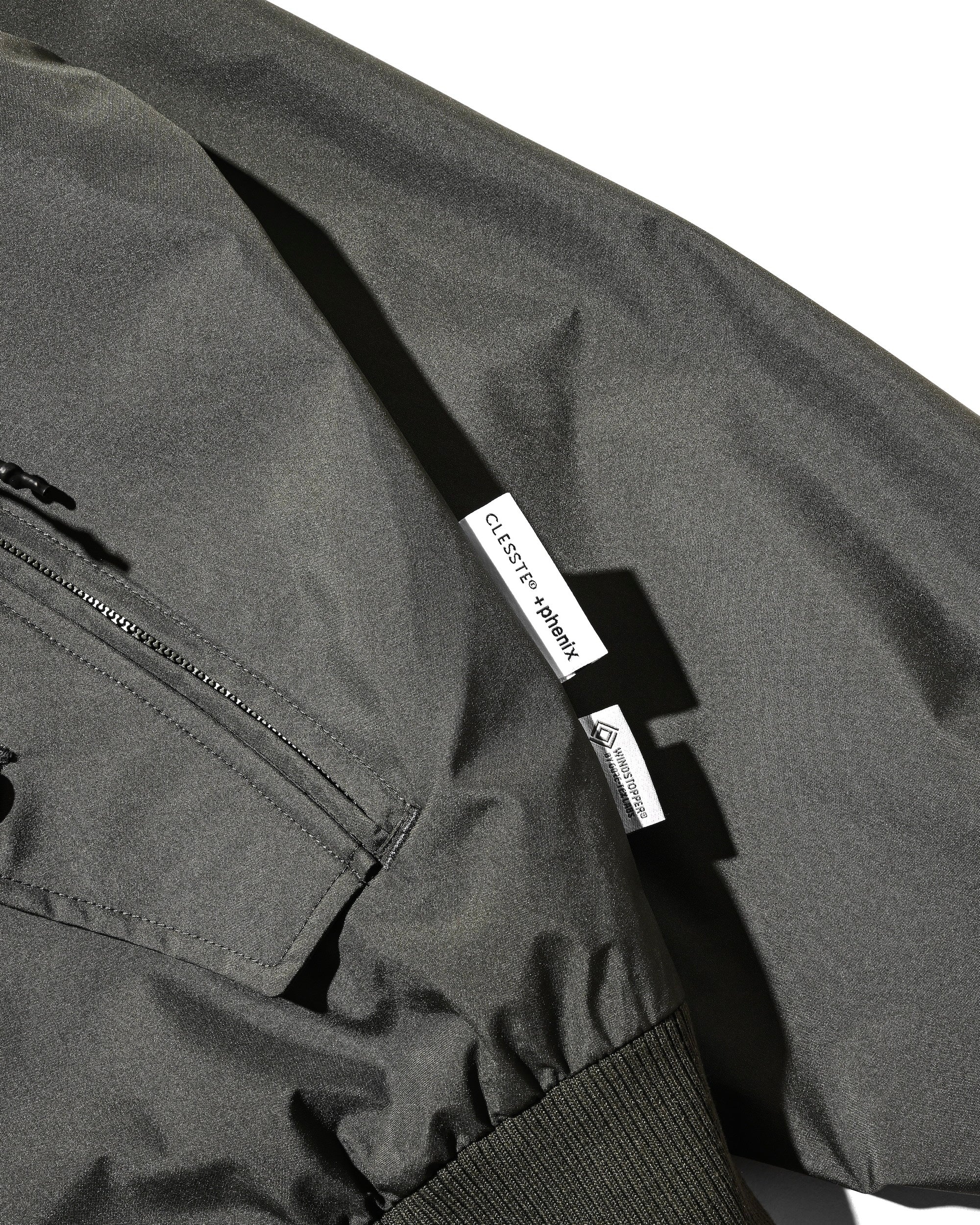 【10.29 WED 20:00- IN STOCK】+phenix WINDSTOPPER® by GORE-TEX LABS CITY HARRINGTON JACKET (ASPHALT GRAY)