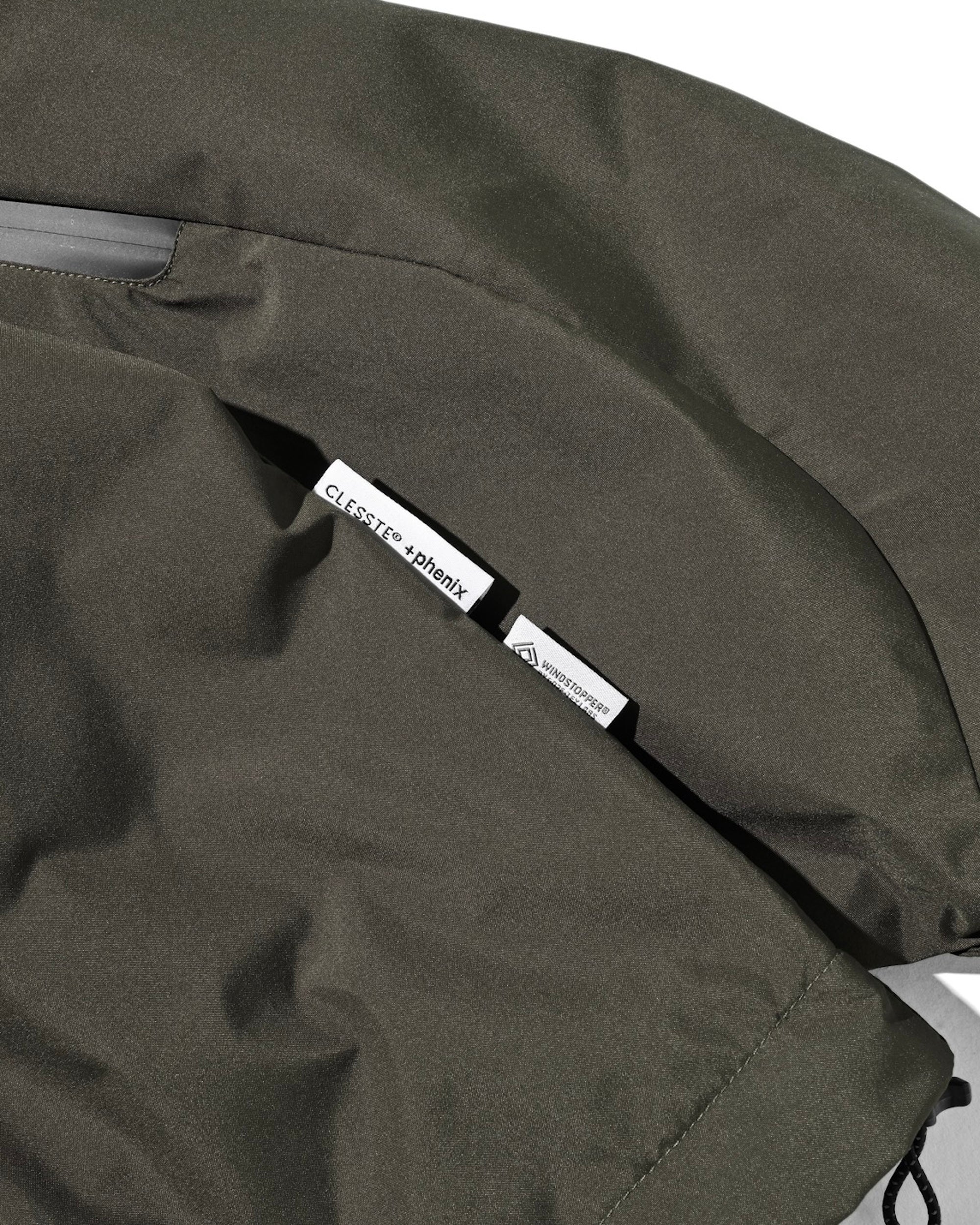 +phenix WINDSTOPPER® by GORE-TEX LABS CITY MOUNTAIN JACKET (ASPHALT GRAY)