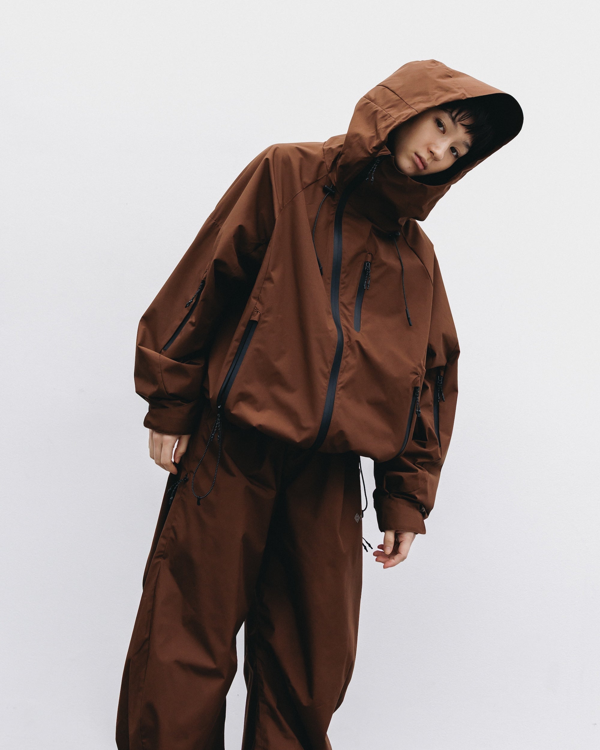 +phenix WINDSTOPPER® by GORE-TEX LABS CITY MOUNTAIN JACKET (CHOCOLATE BROWN)