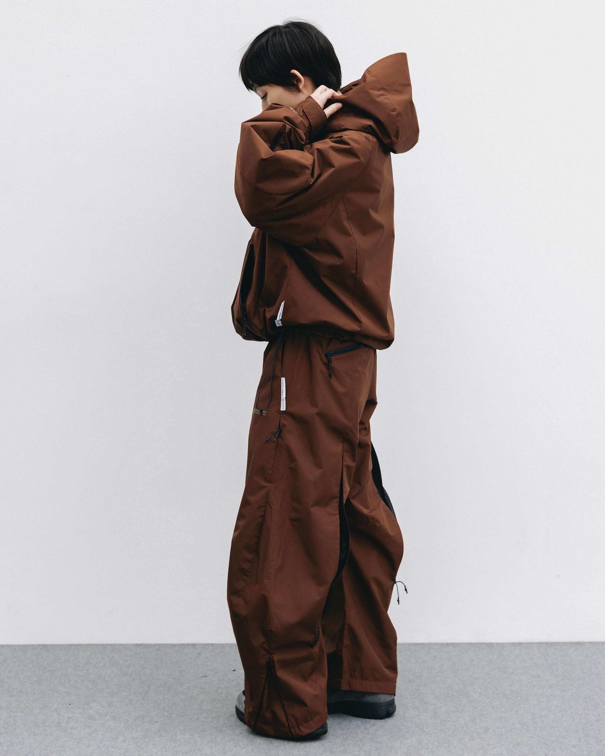 +phenix WINDSTOPPER® by GORE-TEX LABS CITY MOUNTAIN JACKET (CHOCOLATE BROWN)