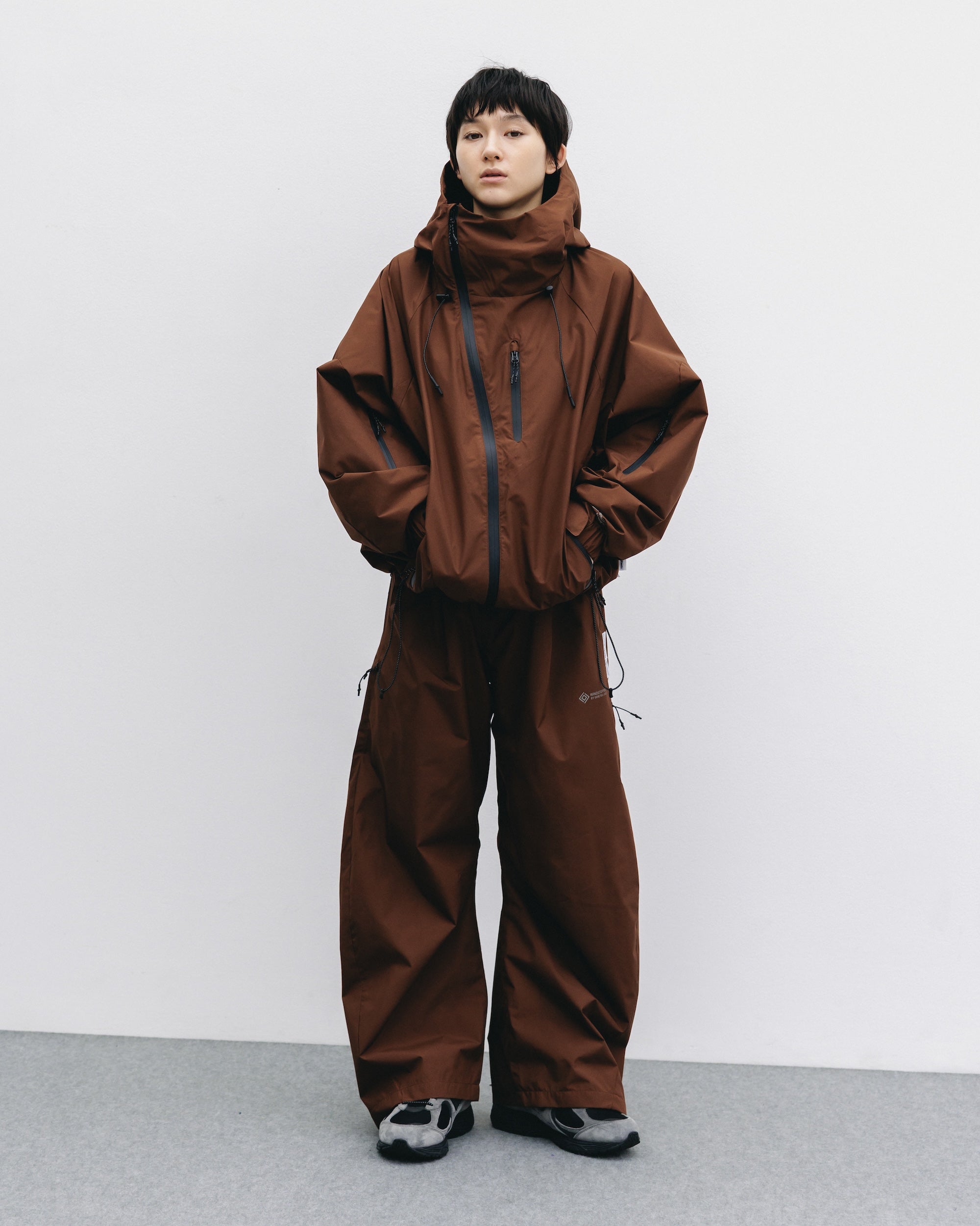 +phenix WINDSTOPPER® by GORE-TEX LABS CITY MOUNTAIN JACKET (CHOCOLATE BROWN)