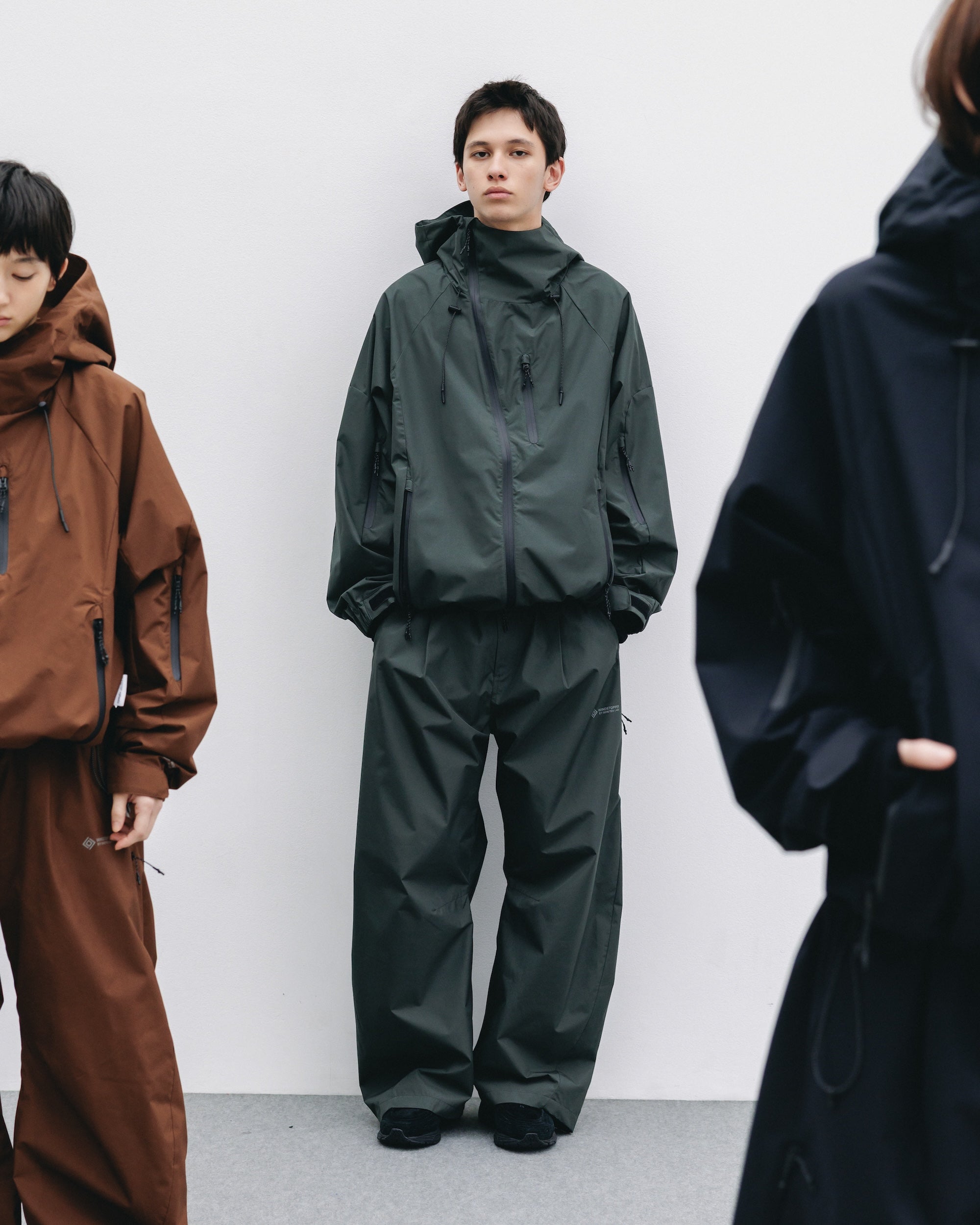 +phenix WINDSTOPPER® by GORE-TEX LABS CITY MOUNTAIN JACKET (ASPHALT GRAY)