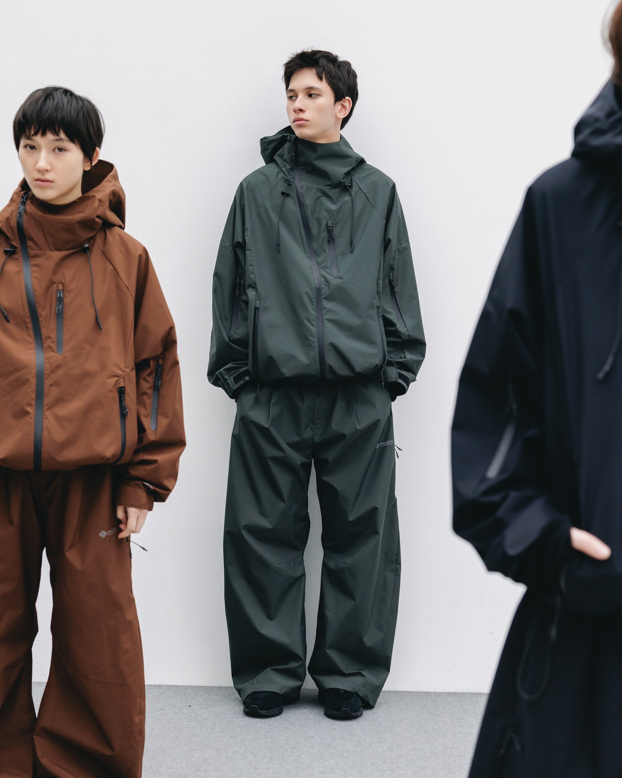 +phenix WINDSTOPPER® by GORE-TEX LABS CITY MOUNTAIN JACKET (ASPHALT GRAY)