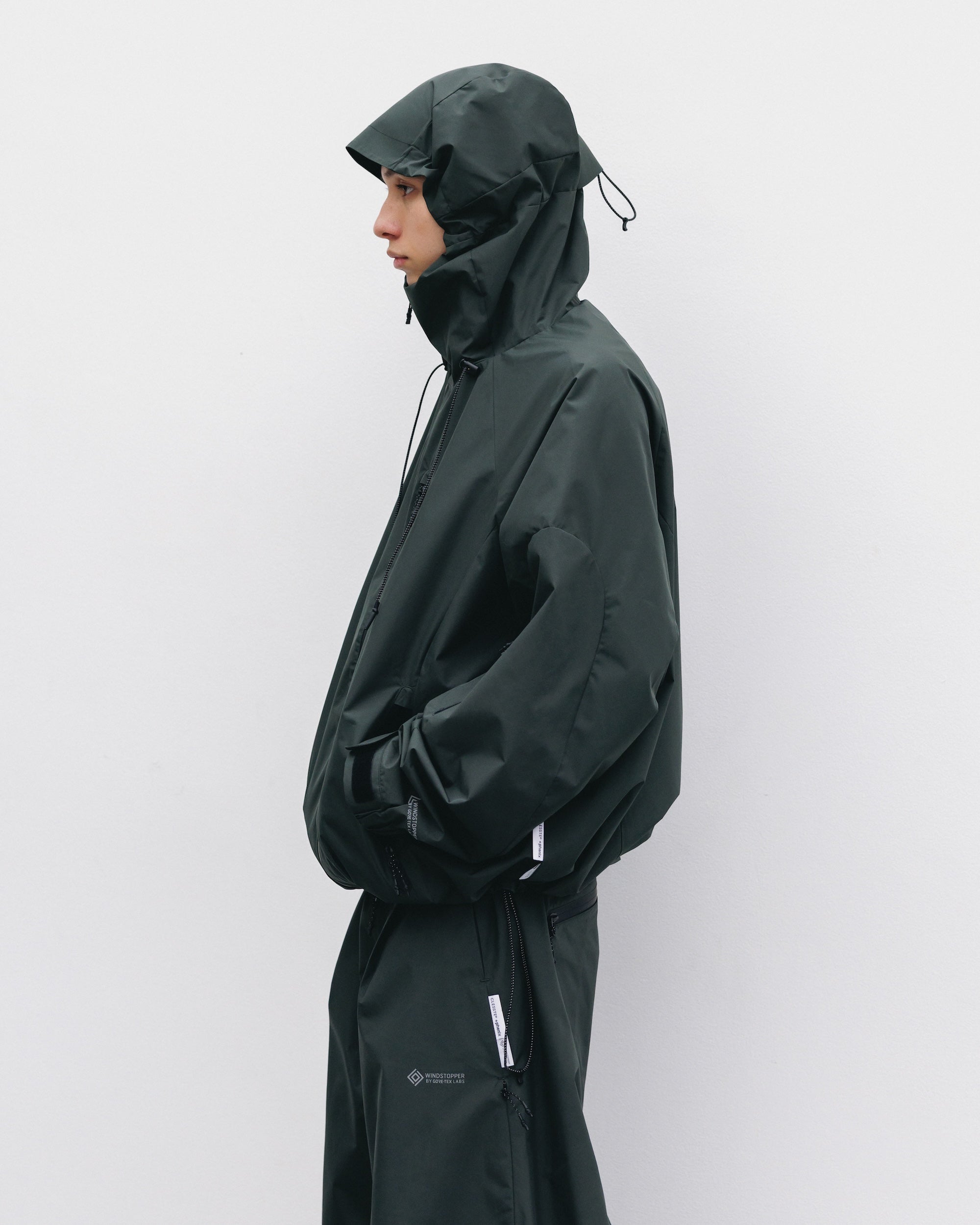+phenix WINDSTOPPER® by GORE-TEX LABS CITY MOUNTAIN JACKET (ASPHALT GRAY)