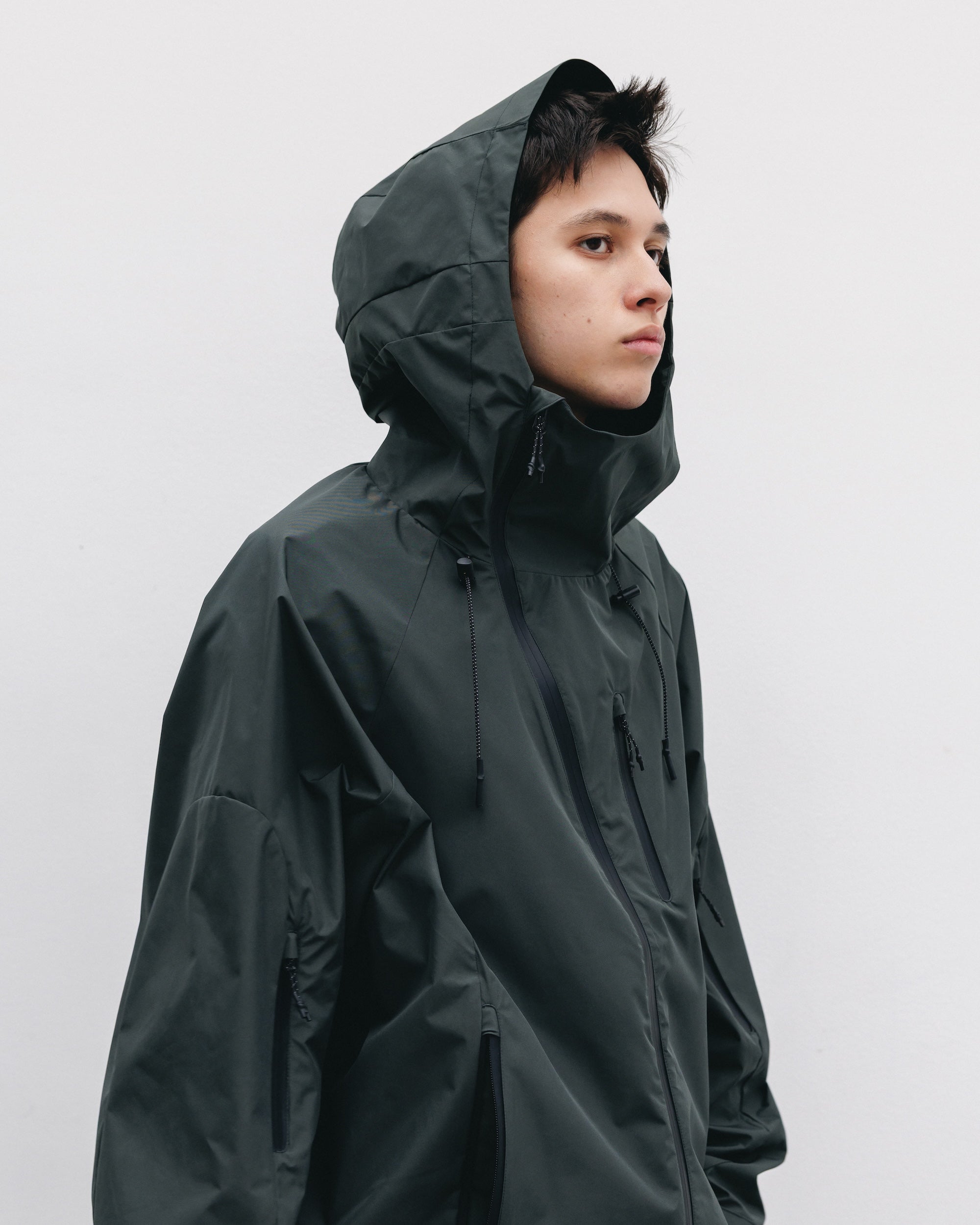 +phenix WINDSTOPPER® by GORE-TEX LABS CITY MOUNTAIN JACKET (ASPHALT GRAY)