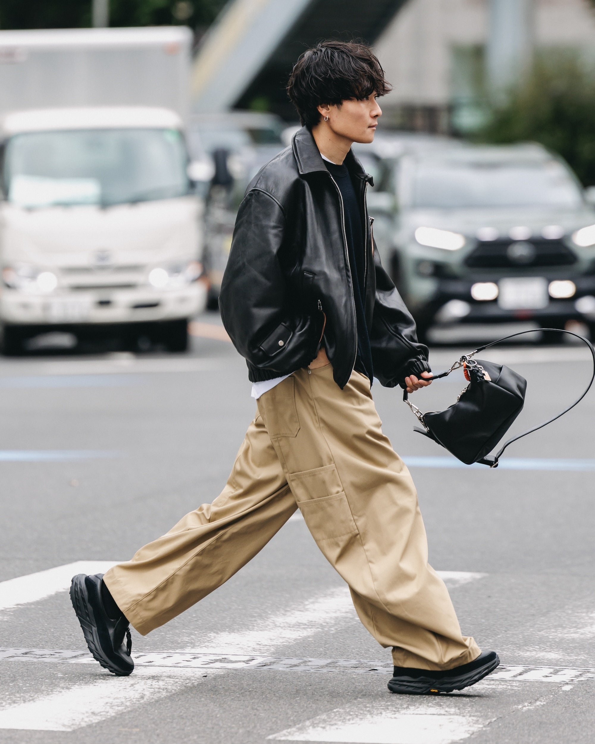 【11.12 WED 20:00- IN STOCK】LEATHER DAYOFF BAG MINI