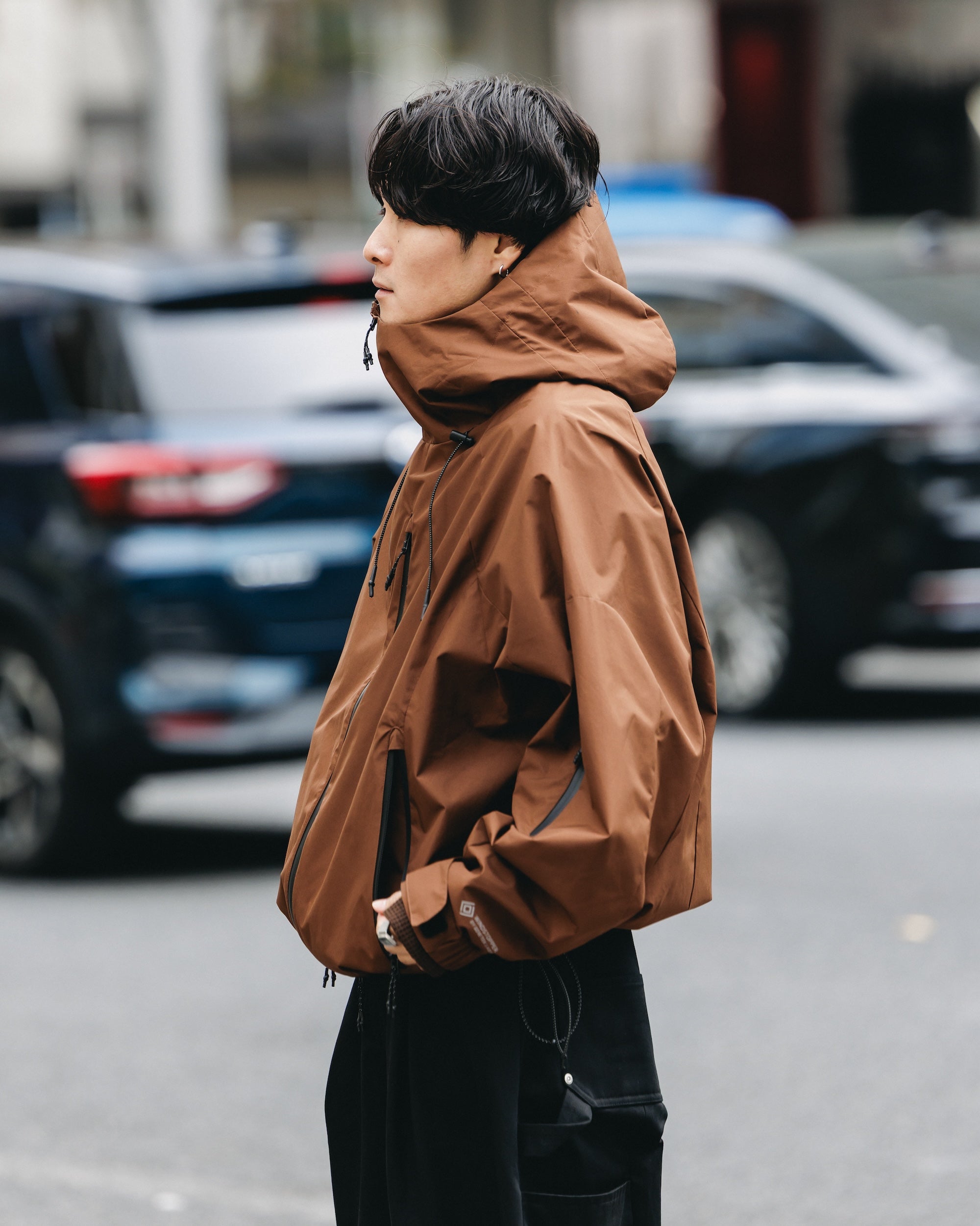+phenix WINDSTOPPER® by GORE-TEX LABS CITY MOUNTAIN JACKET (CHOCOLATE BROWN)