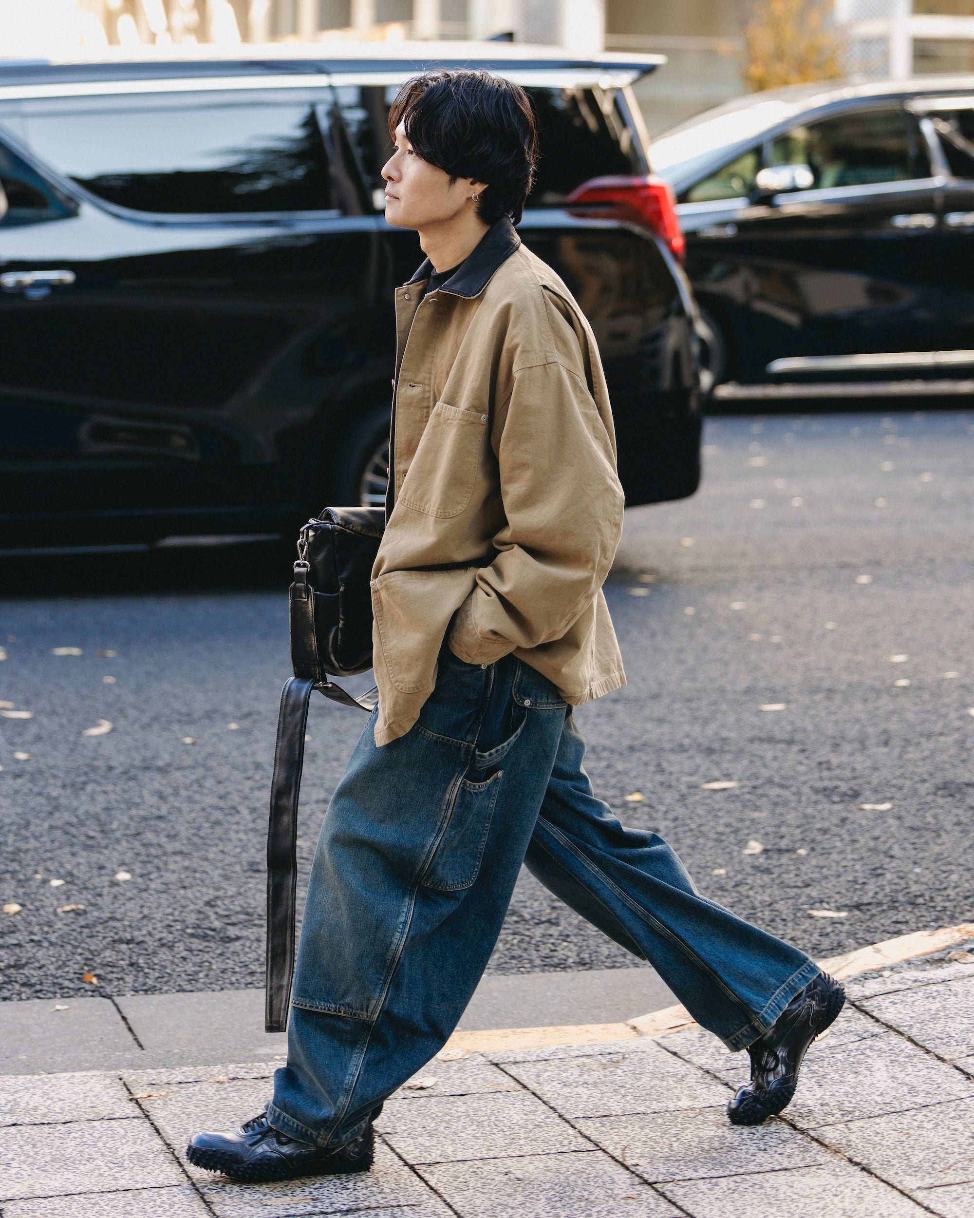 VINTAGE DYED CITY UTILITY COAT (BEIGE)