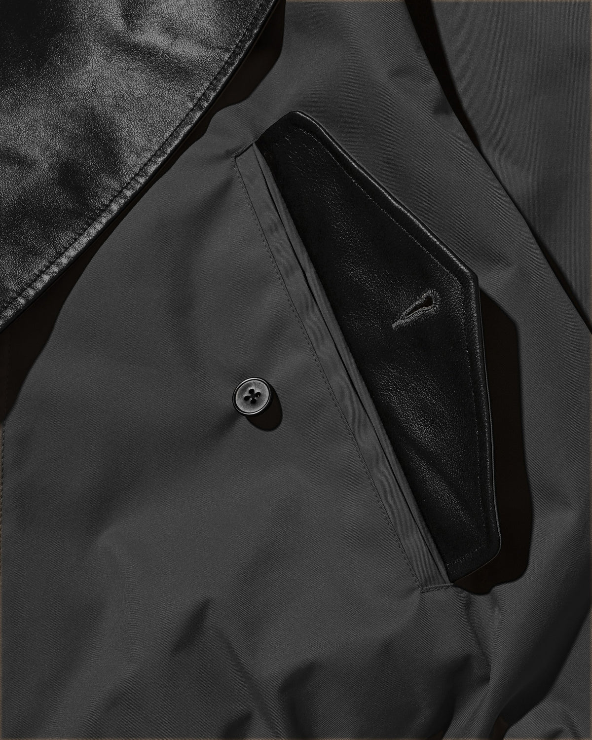 【10.24 SAT 20:00- IN STOCK】 +phenix WINDSTOPPER® by GORE-TEX LABS TWILL CITY DOUBLE FLAP JACKET (SHADOW GRAY)