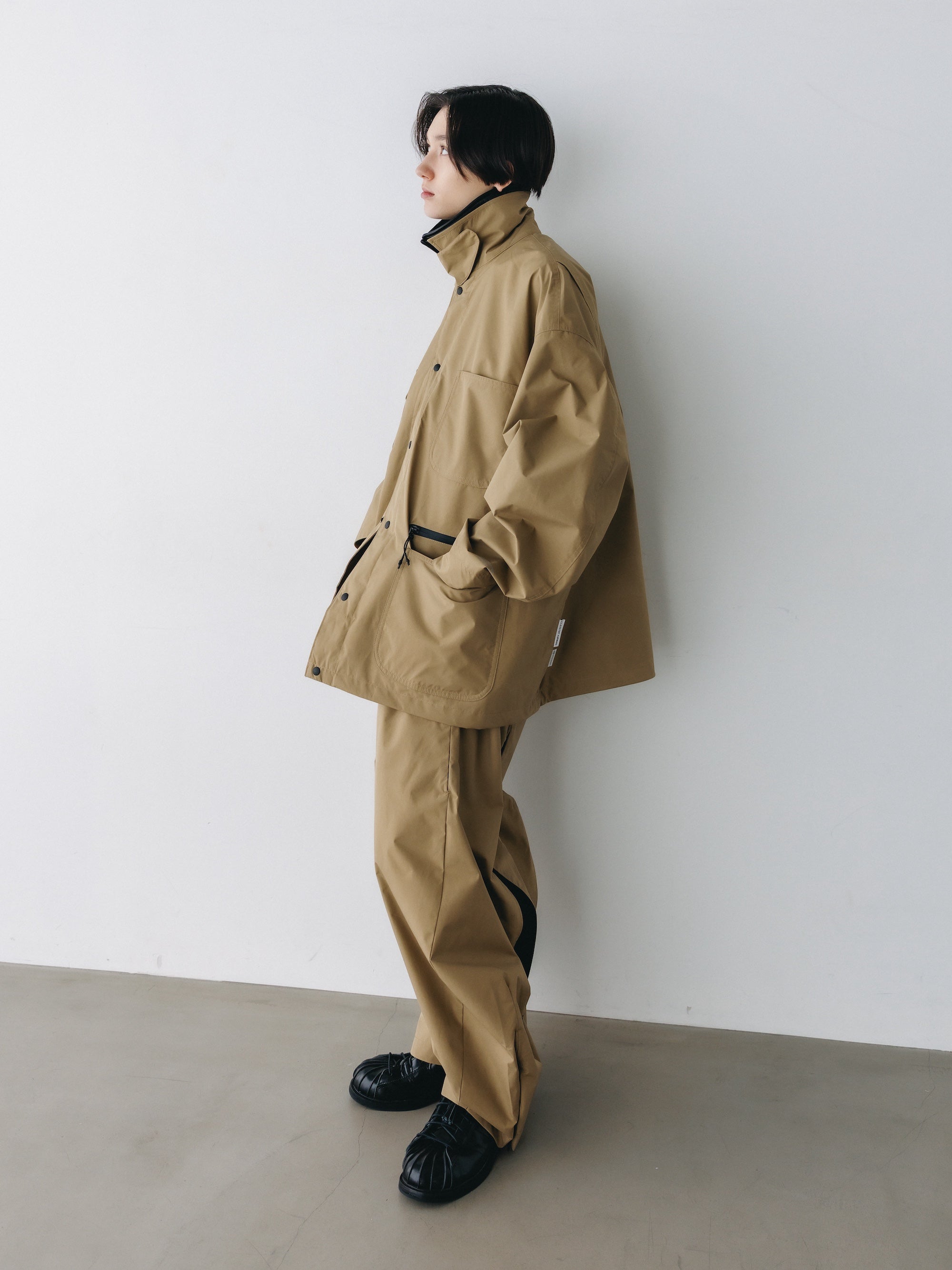 +phenix WINDSTOPPER® BY GORE-TEX LABS CITY STORAGE COVERALL JACKET (CAMEL BEIGE)