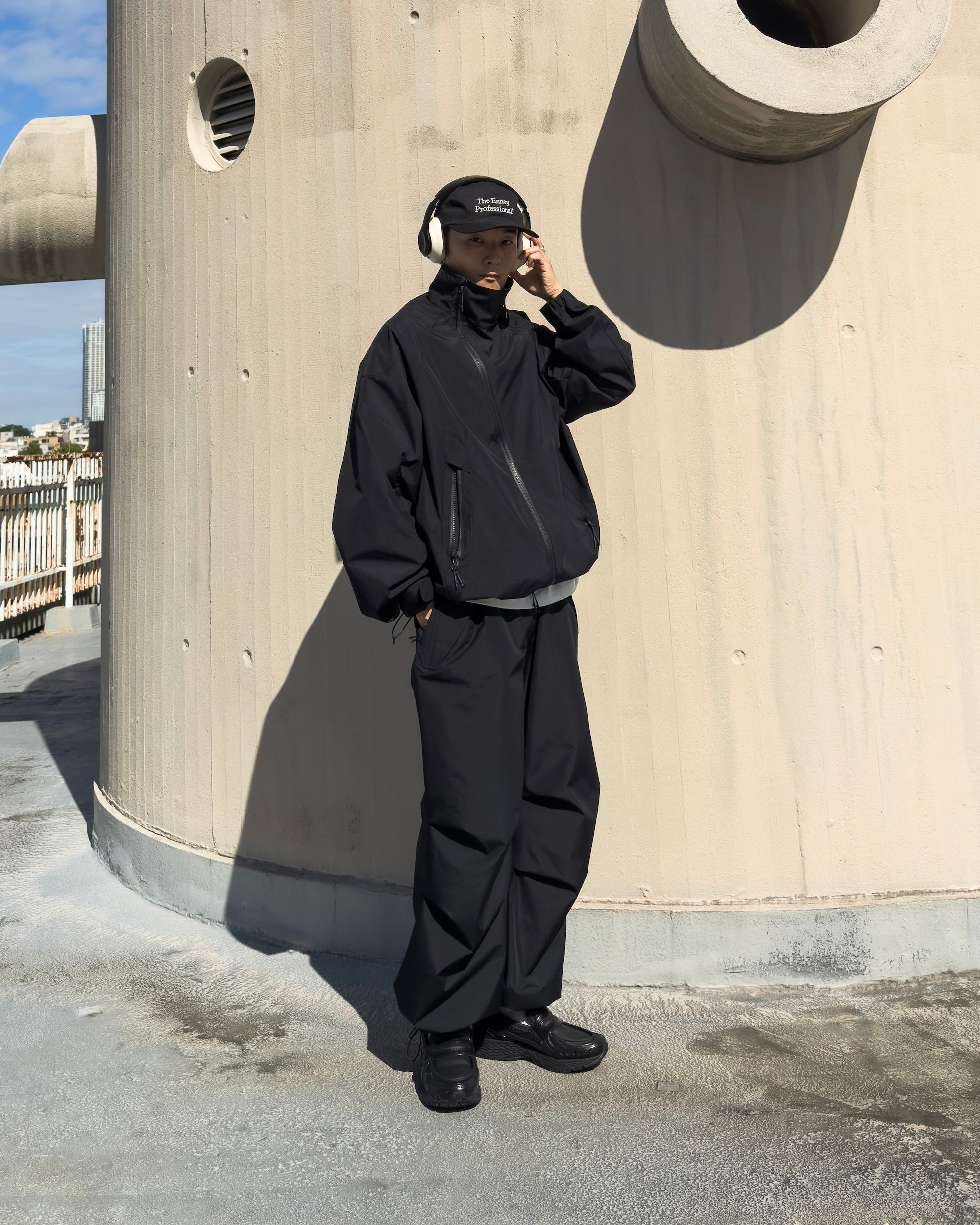 【2.25 WED 20:00- IN STOCK】+phenix WINDSTOPPER® by GORE-TEX LABS CITY SIDEWINDER JACKET (BLACK)