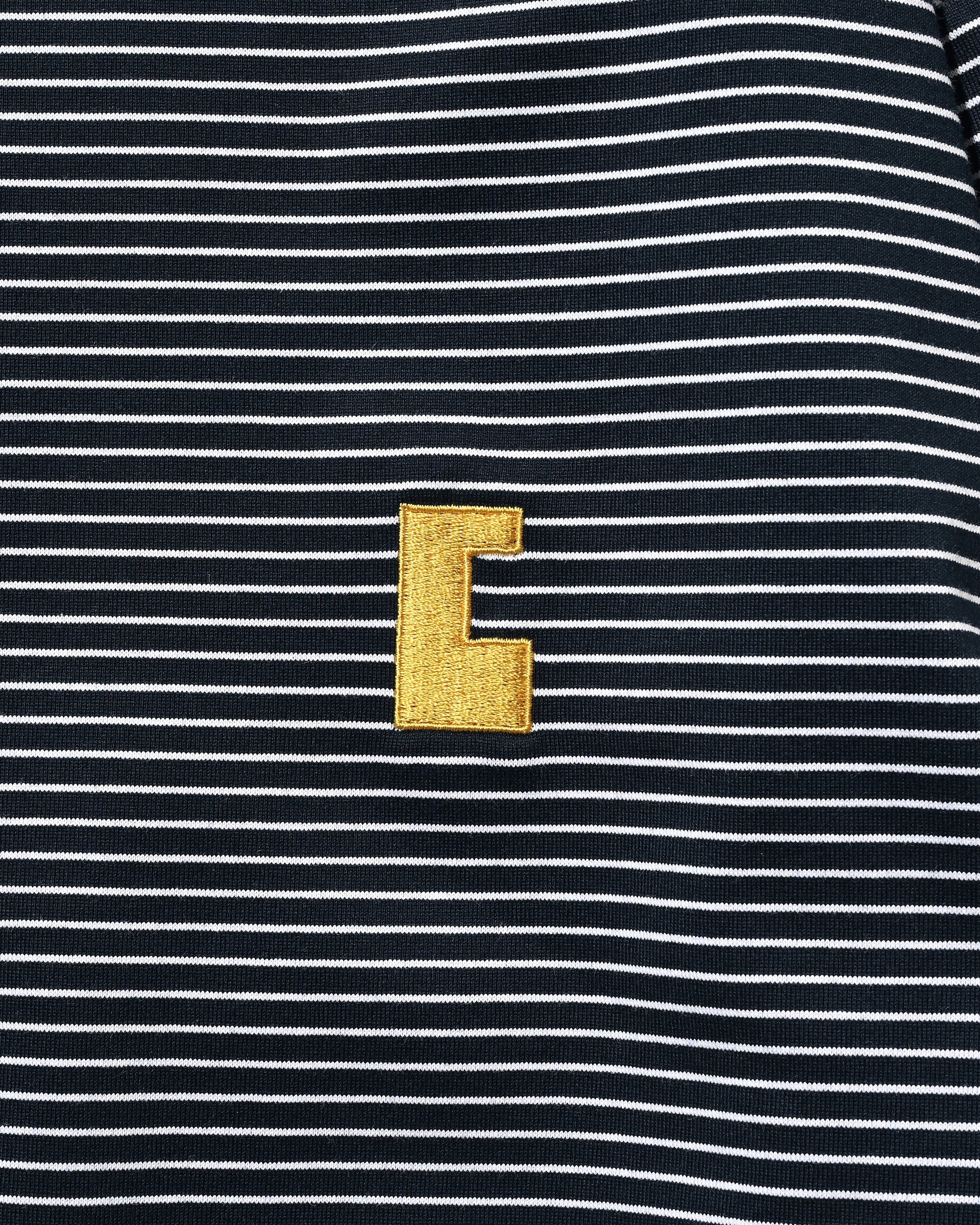 【10.15 WED 20:00- IN STOCK】"C"STRIPED L/S T-SHIRT WITH DRAWSTRINGS FOR YGM (NAVY×WHITE)