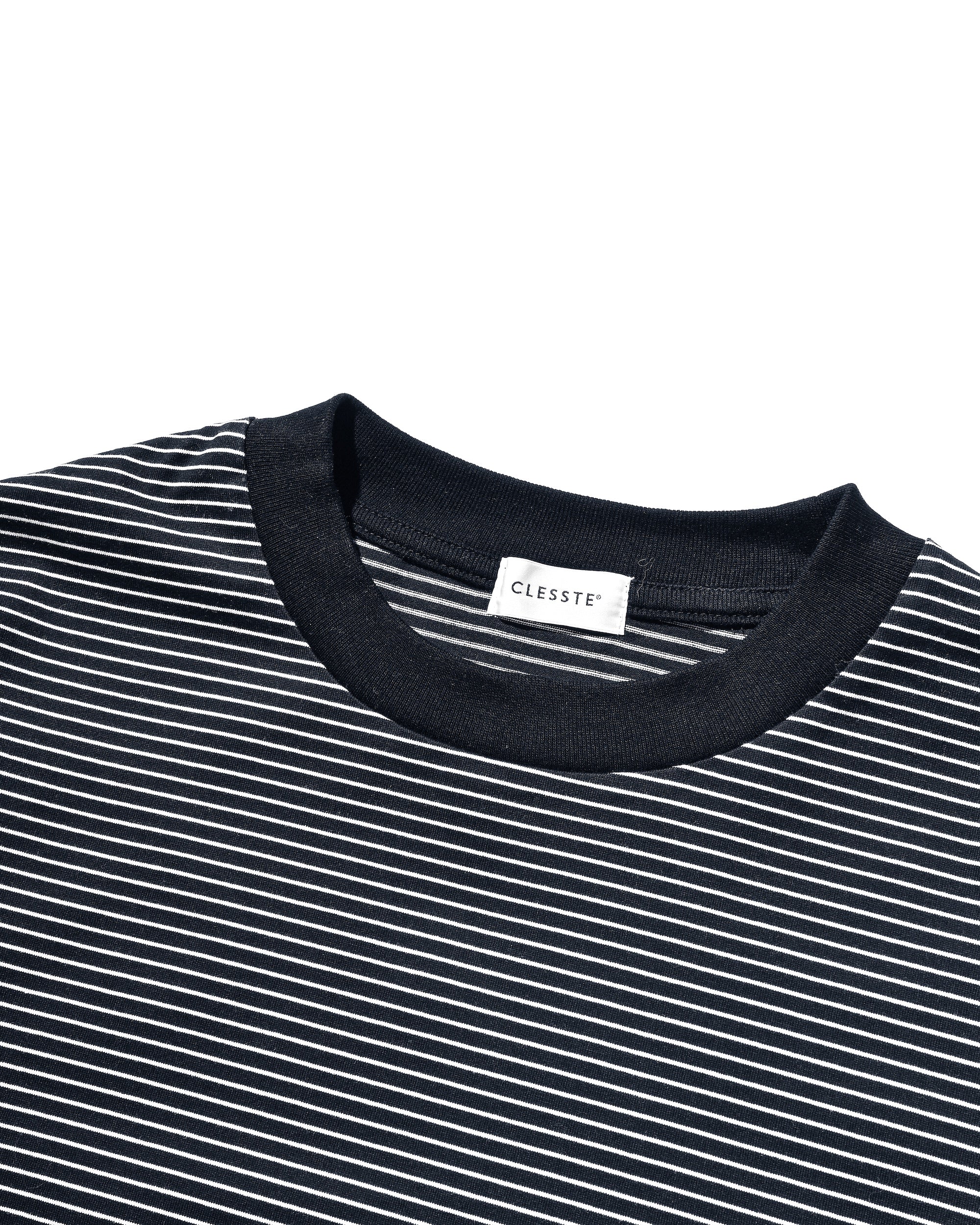 【2.28 SAT 20:00- IN STOCK】"C×CONCEPT" STRIPED L/S T-SHIRT WITH DRAWSTRINGS (NAVY×WHITE)