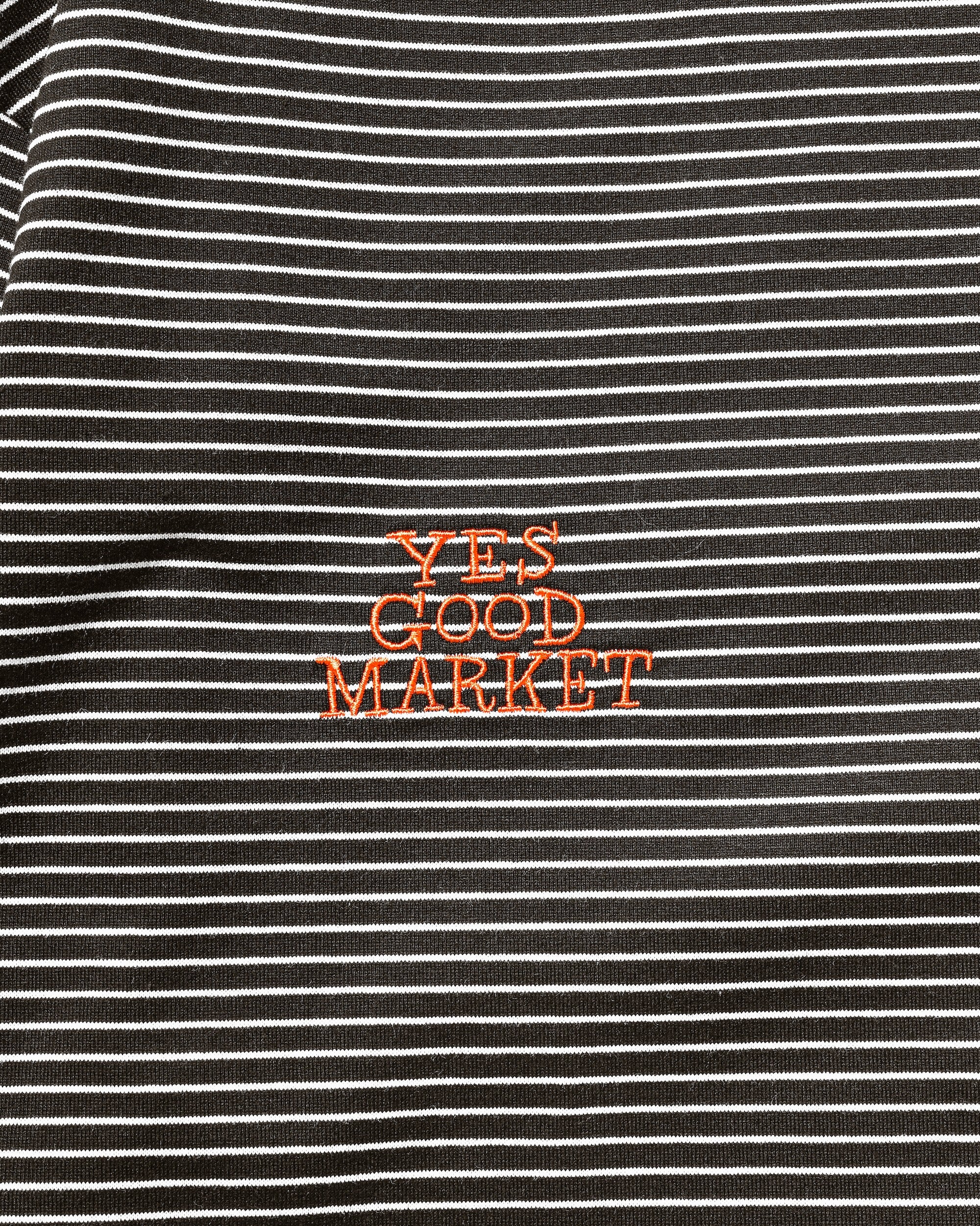 【10.15 WED 20:00- IN STOCK】"C"STRIPED L/S T-SHIRT WITH DRAWSTRINGS FOR YGM (BROWN×WHITE)