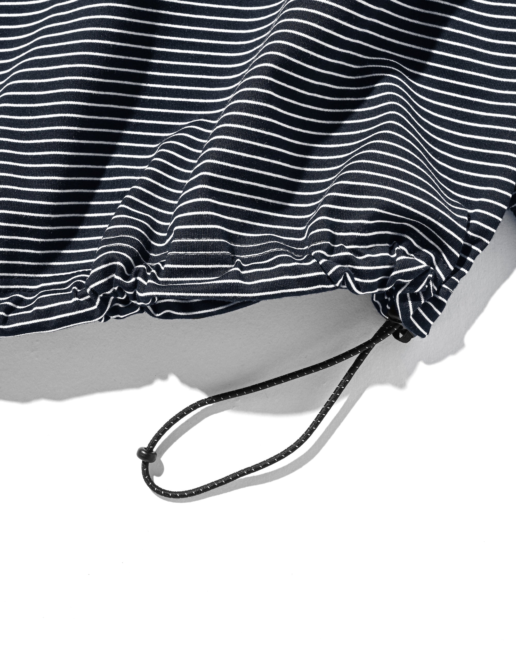 【2.28 SAT 20:00- IN STOCK】"C×CONCEPT" STRIPED L/S T-SHIRT WITH DRAWSTRINGS (NAVY×WHITE)