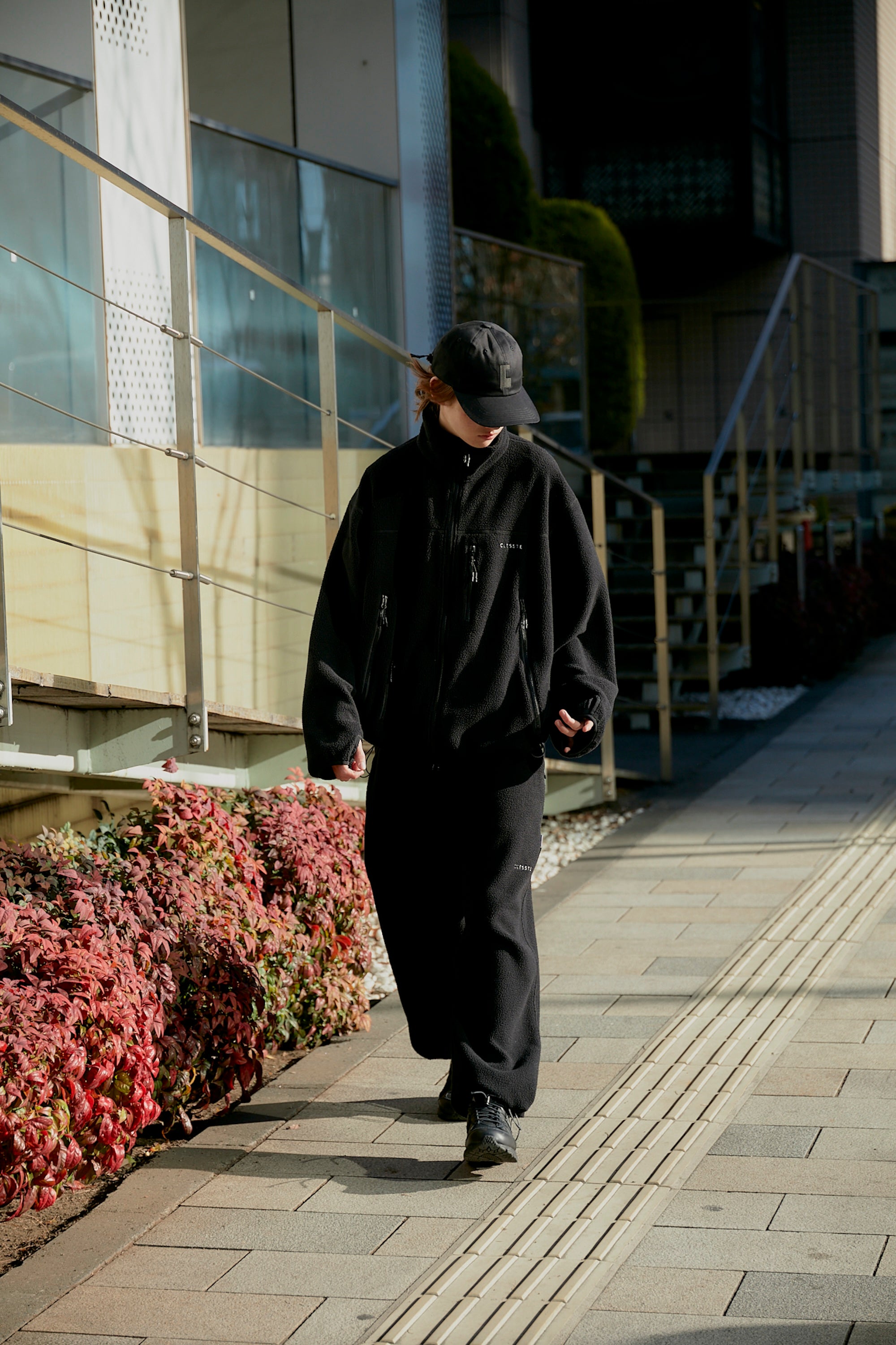 "C"ACTIVE CITY CAP 003 (BLACK×BLACK)