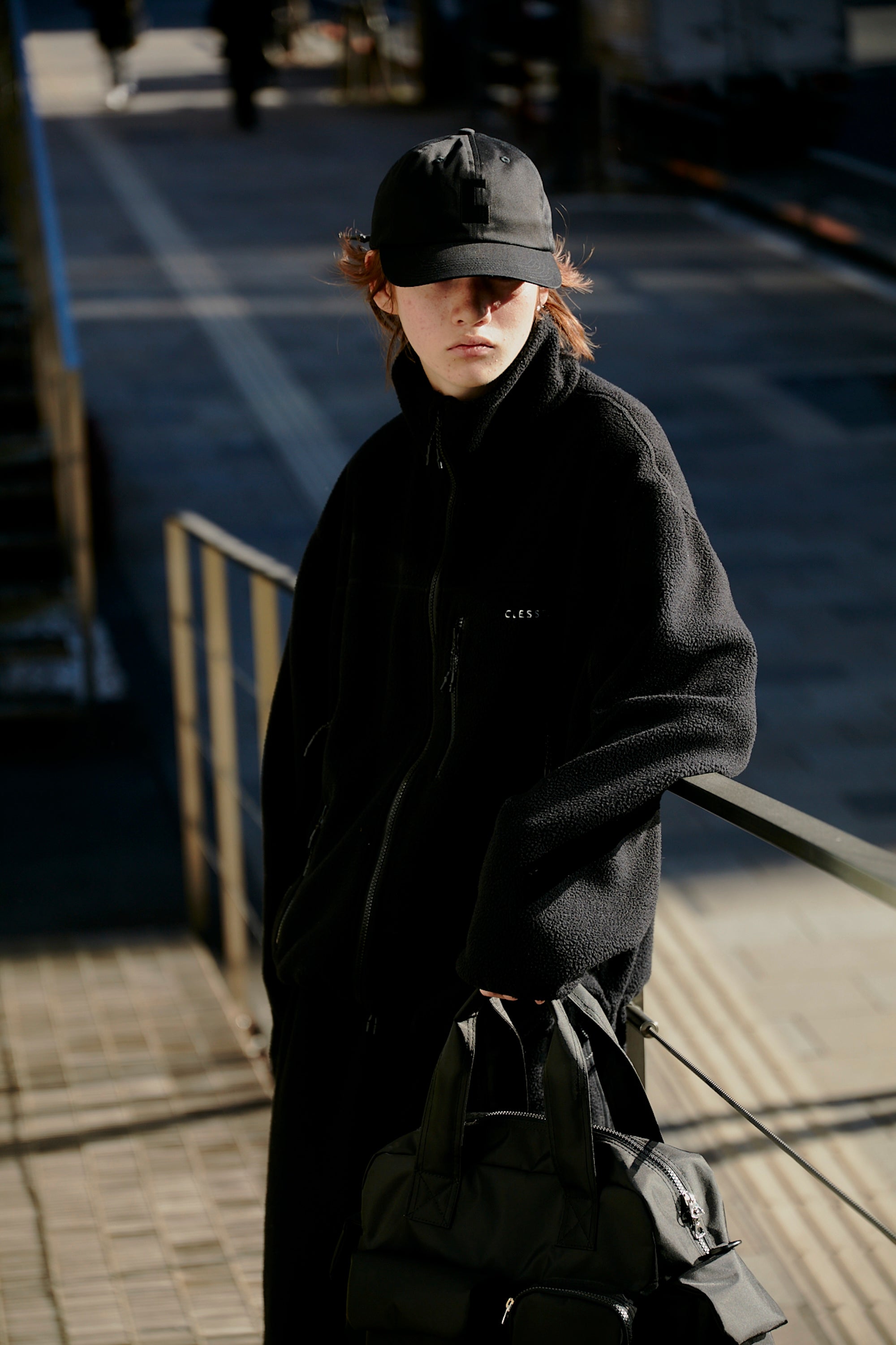 "C"ACTIVE CITY CAP 003 (BLACK×BLACK)