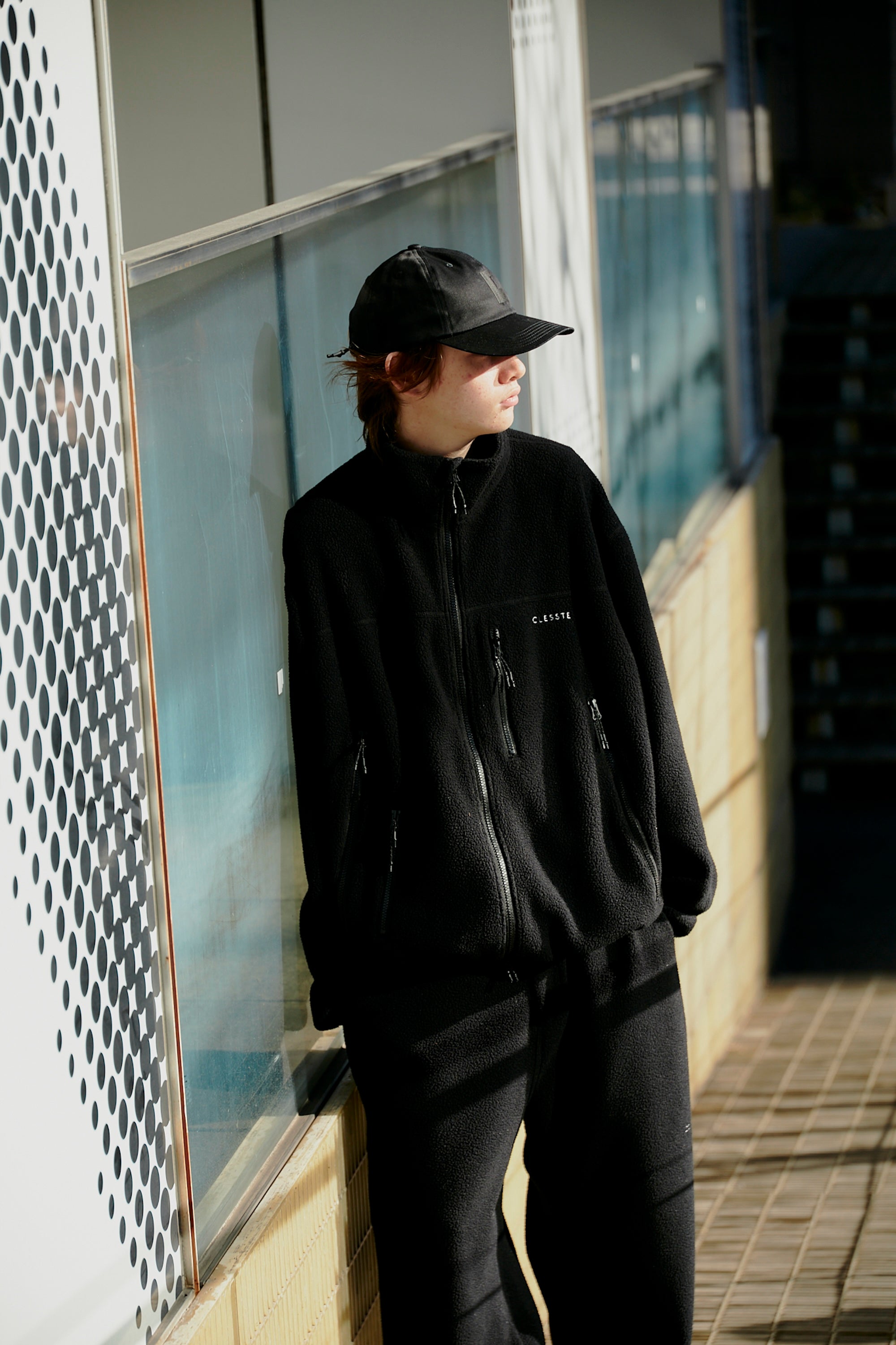 "C"ACTIVE CITY CAP 003 (BLACK×BLACK)