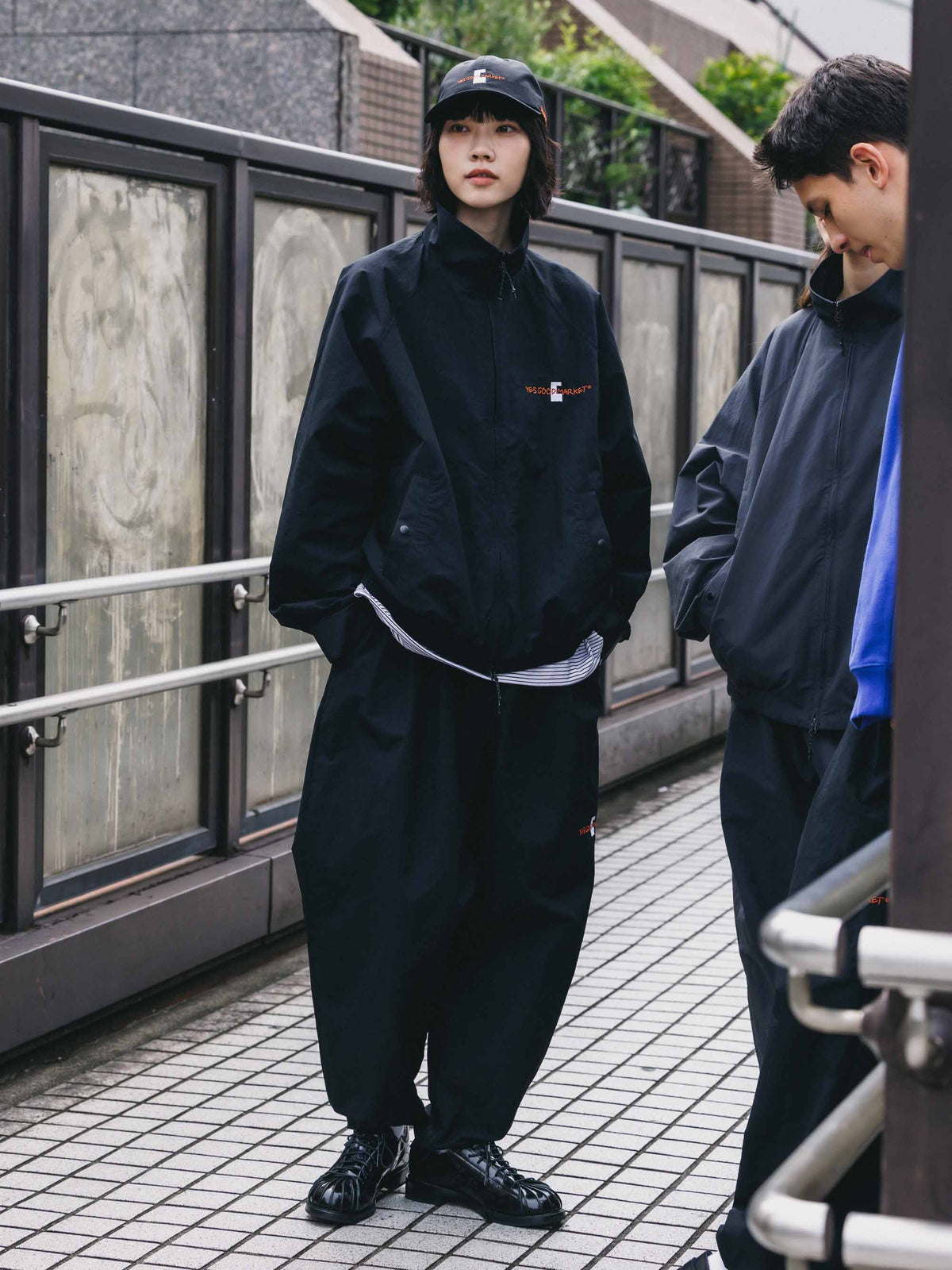 【10.4 SUN 20:00- IN STOCK】【LIMITED】 “C×YES GOOD MARKET" ACTIVE CITY UNIFORM UTILITY JACKET(BLACK)