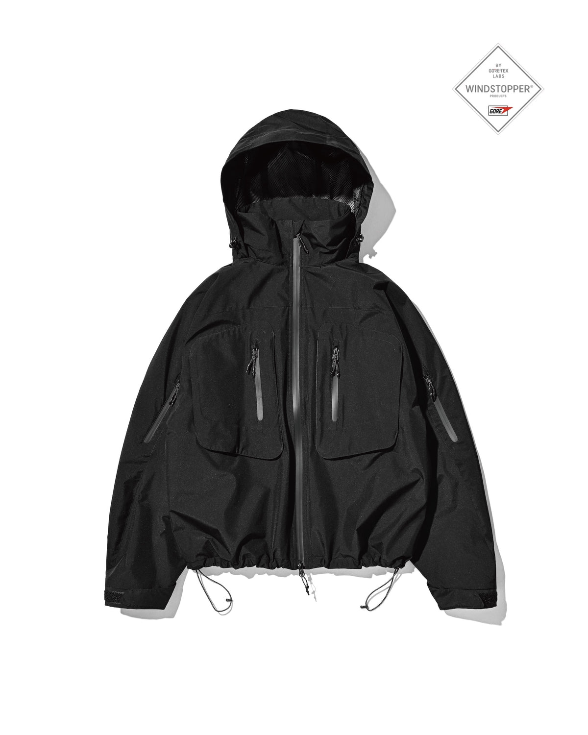 phenix WINDSTOPPER® by GORE-TEX LABS CITY HYDRO SHED JACKET (BLACK)
