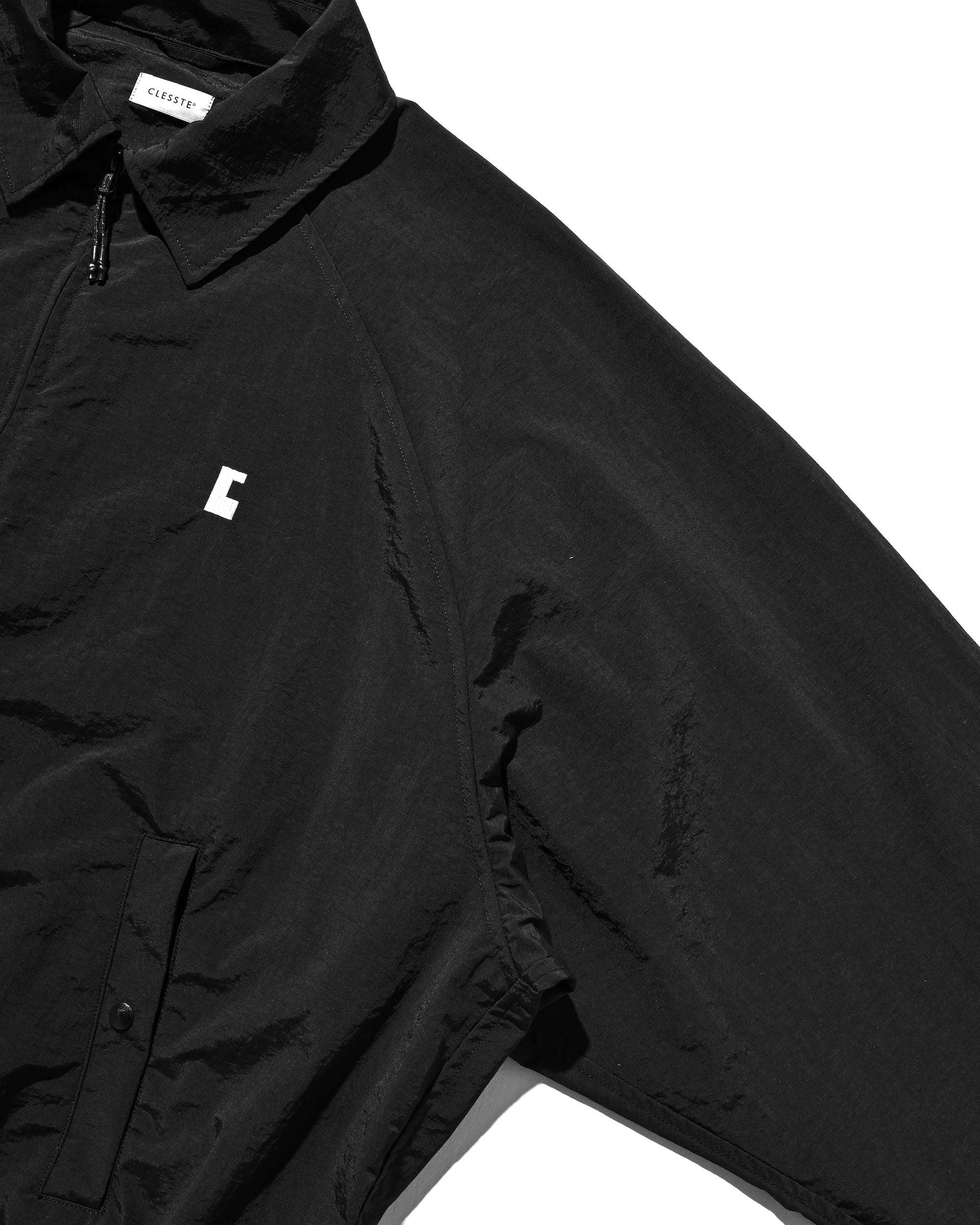 【10.15 WED 20:00- IN STOCK】WATER REPELLENT NYLON CITY UNIFORM UTILITY JACKET FOR YGM (BLACK×WHITE)
