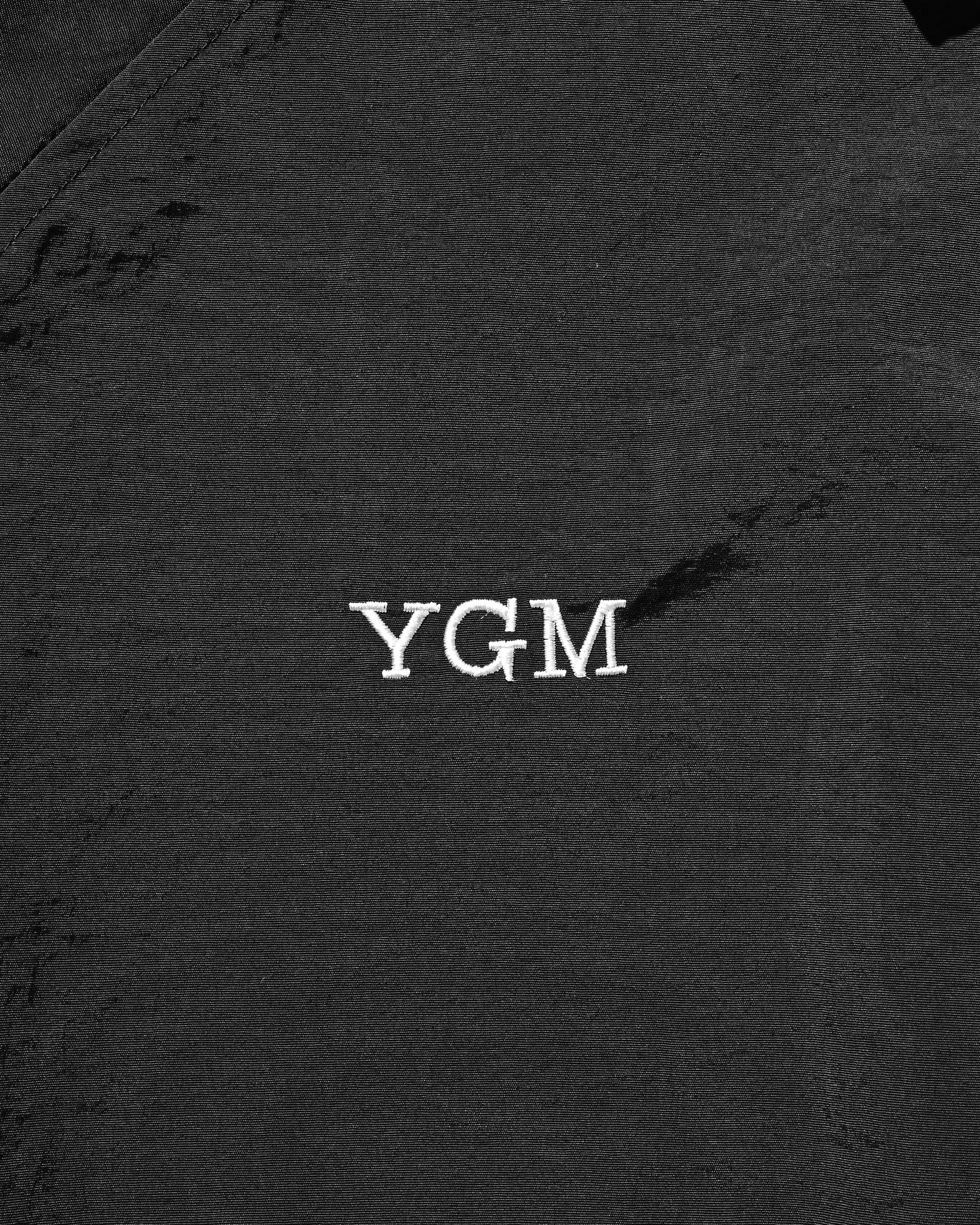 【10.15 WED 20:00- IN STOCK】WATER REPELLENT NYLON CITY UNIFORM UTILITY JACKET FOR YGM (BLACK×WHITE)