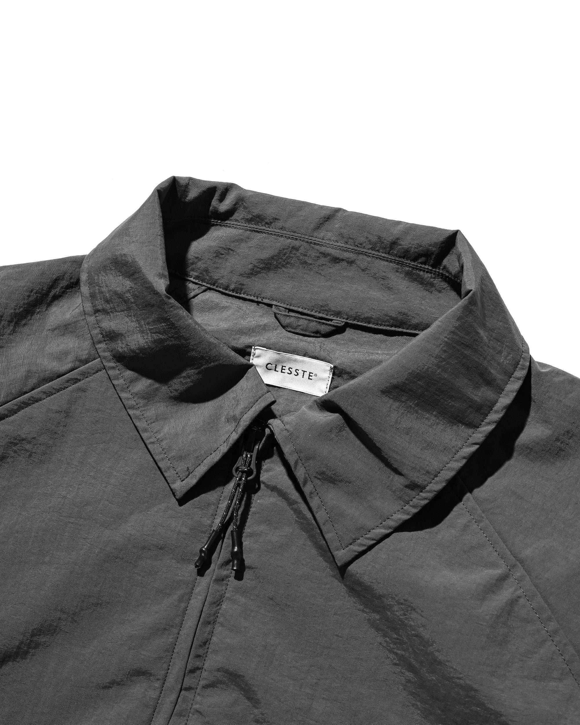 【10.15 WED 20:00- IN STOCK】WATER REPELLENT NYLON CITY UNIFORM UTILITY JACKET FOR YGM (GRAY×GRAY)