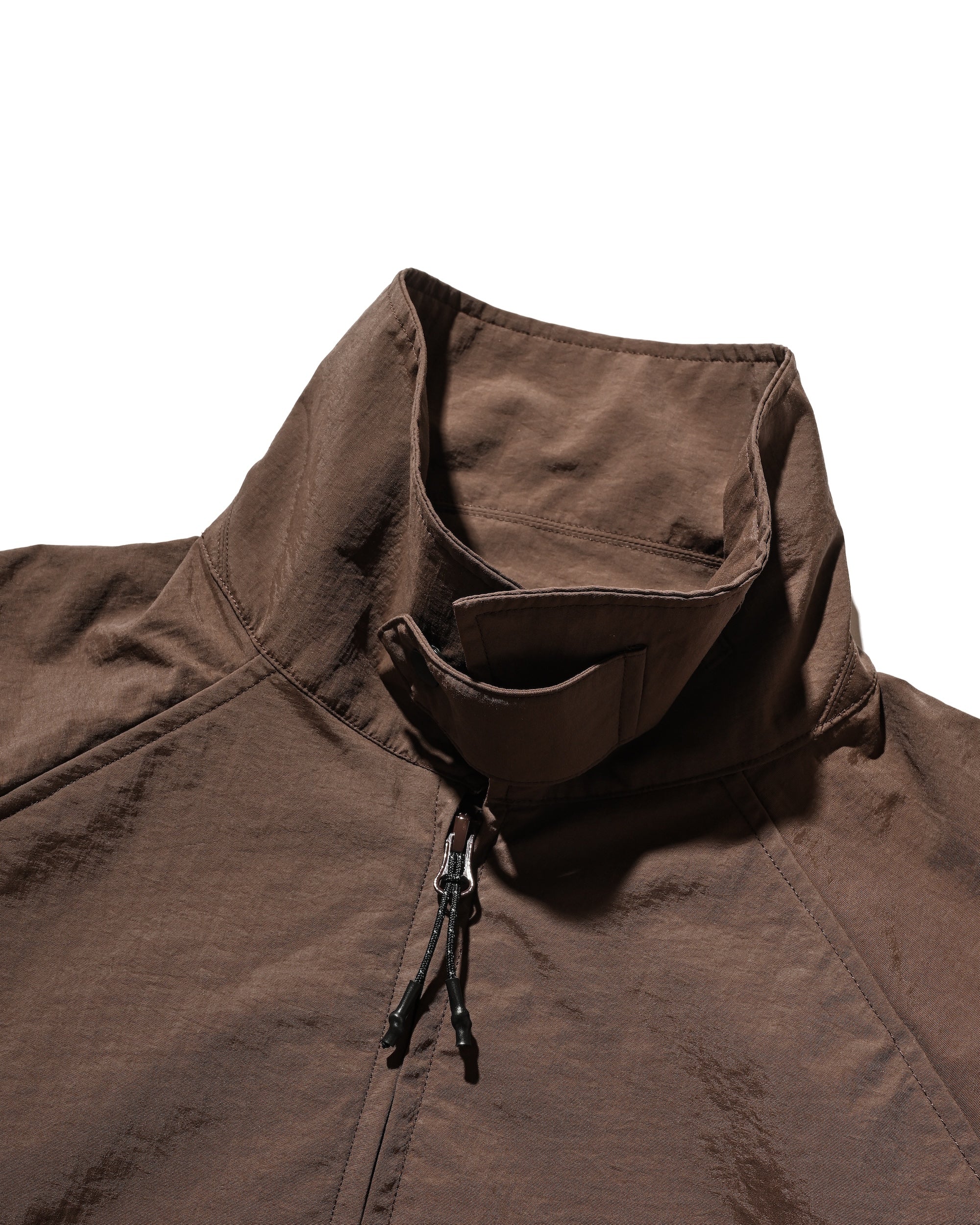【10.15 WED 20:00- IN STOCK】WATER REPELLENT NYLON CITY UNIFORM UTILITY JACKET FOR YGM (BROWN×ORANGE)