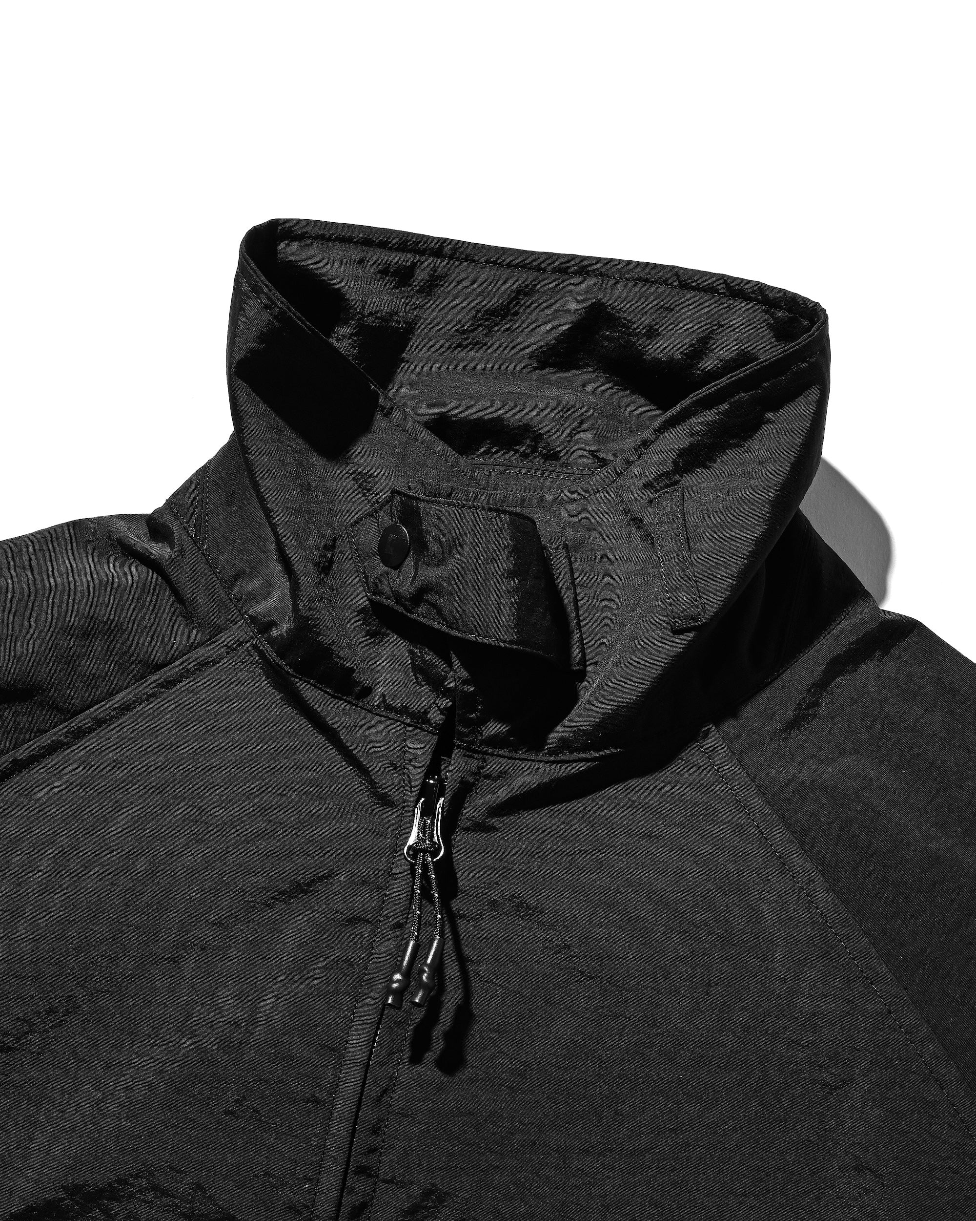 【10.15 WED 20:00- IN STOCK】WATER REPELLENT NYLON CITY UNIFORM UTILITY JACKET FOR YGM (BLACK×BLACK)