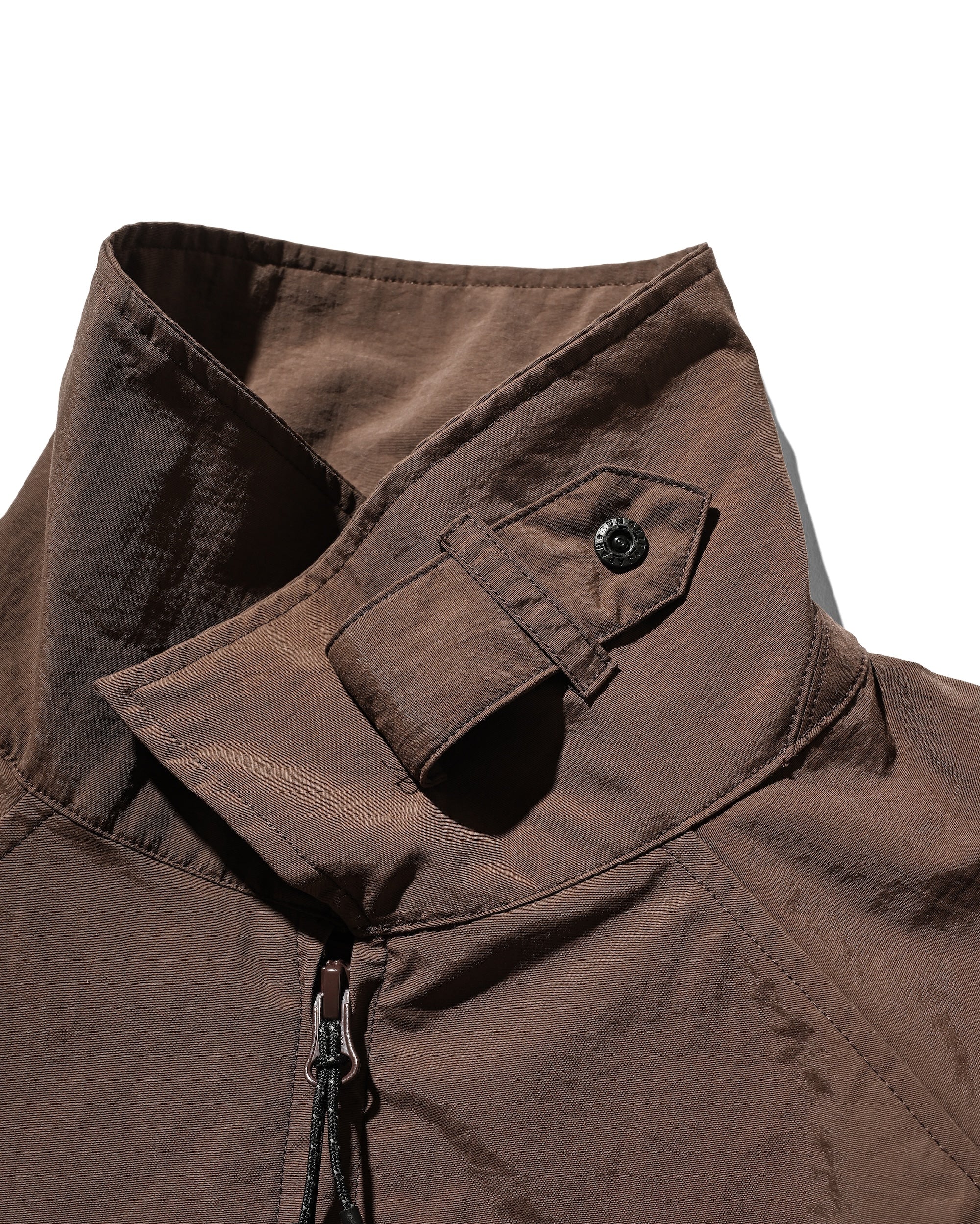 【10.15 WED 20:00- IN STOCK】WATER REPELLENT NYLON CITY UNIFORM UTILITY JACKET FOR YGM (BROWN×ORANGE)