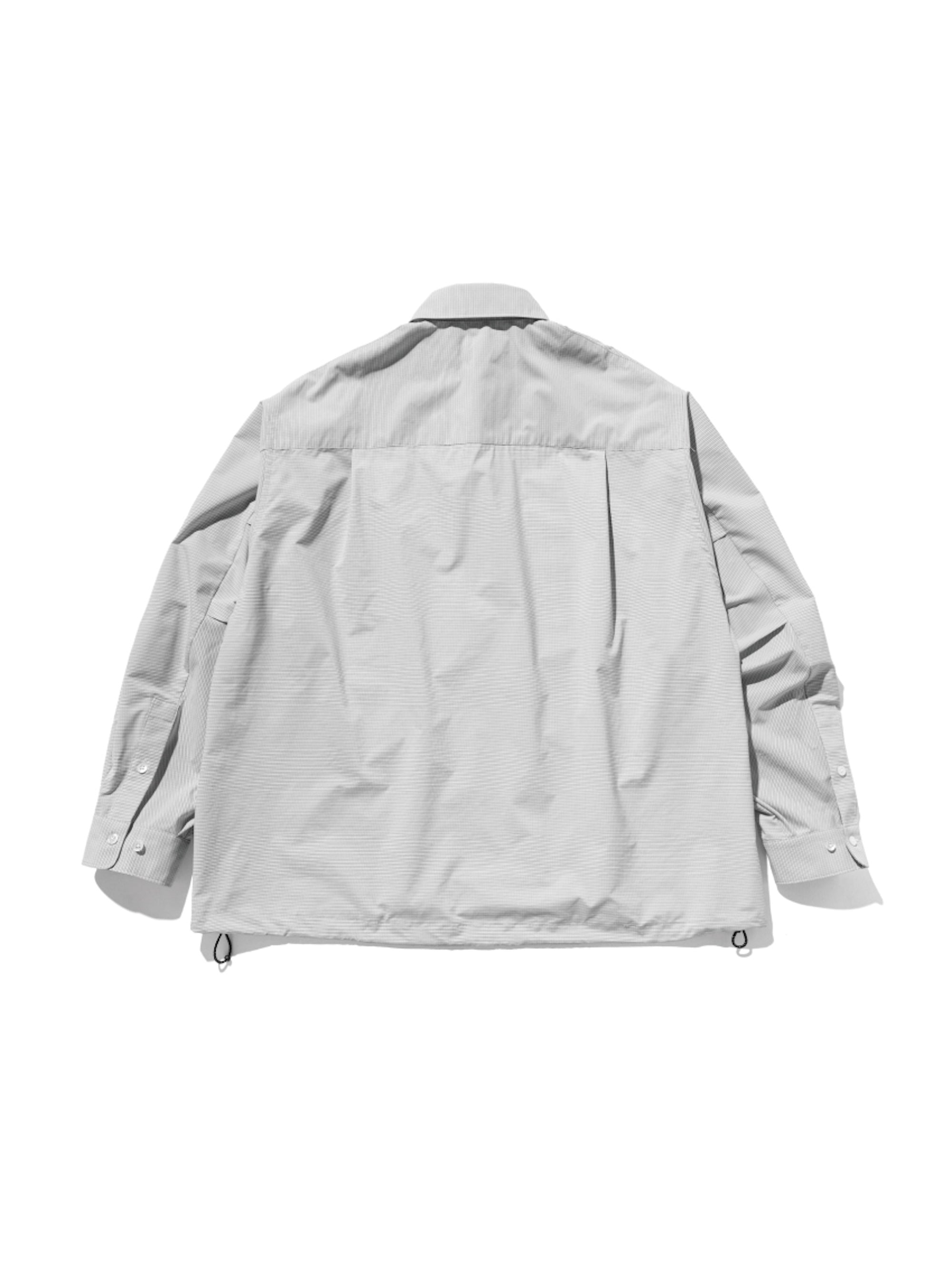 【5.6 TUE 20:00- IN STOCK】MINI PLAID L/S PULLOVER SHIRT (WHITE)