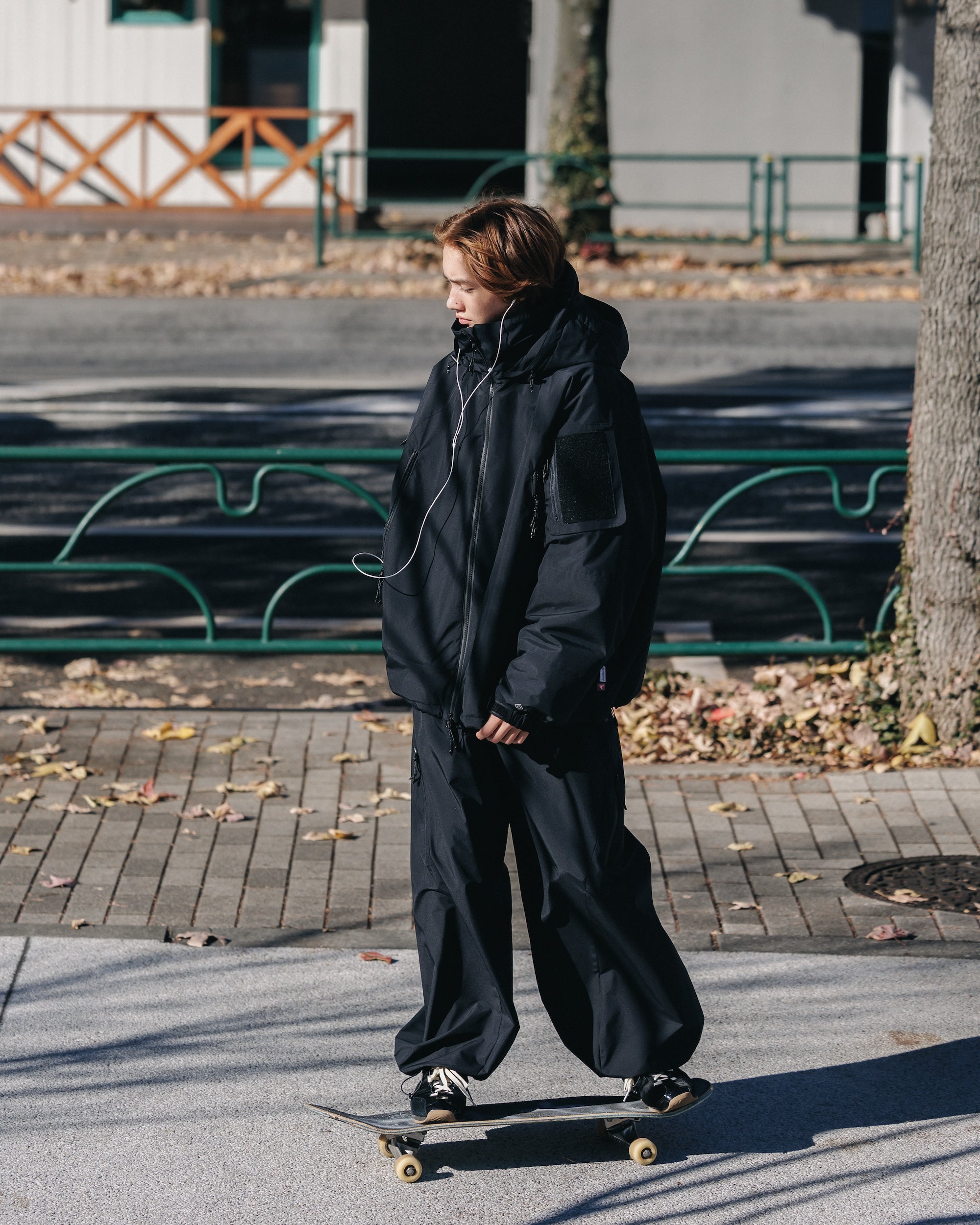 【1.10 SAT 20:00- IN STOCK】+phenix WINDSTOPPER® by GORE-TEX LABS TECH MASSIVE TWISTED PANTS (BLACK)
