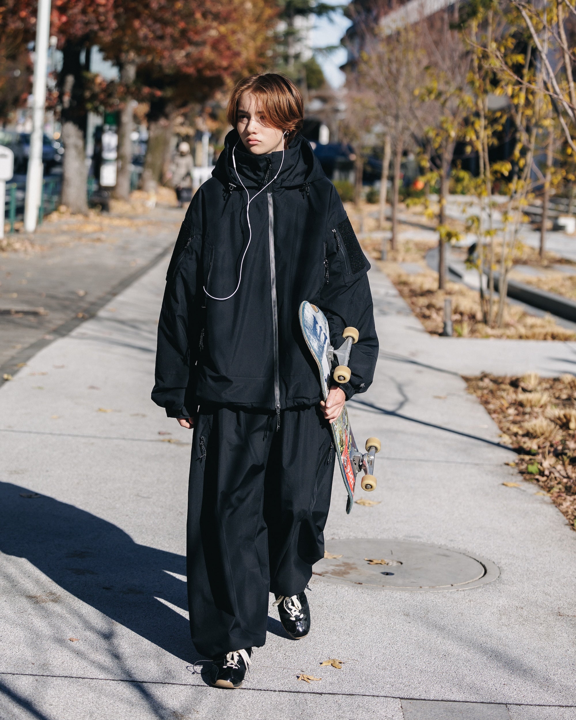 【1.10 SAT 20:00- IN STOCK】+phenix WINDSTOPPER® by GORE-TEX LABS TECH MASSIVE TWISTED PANTS (BLACK)