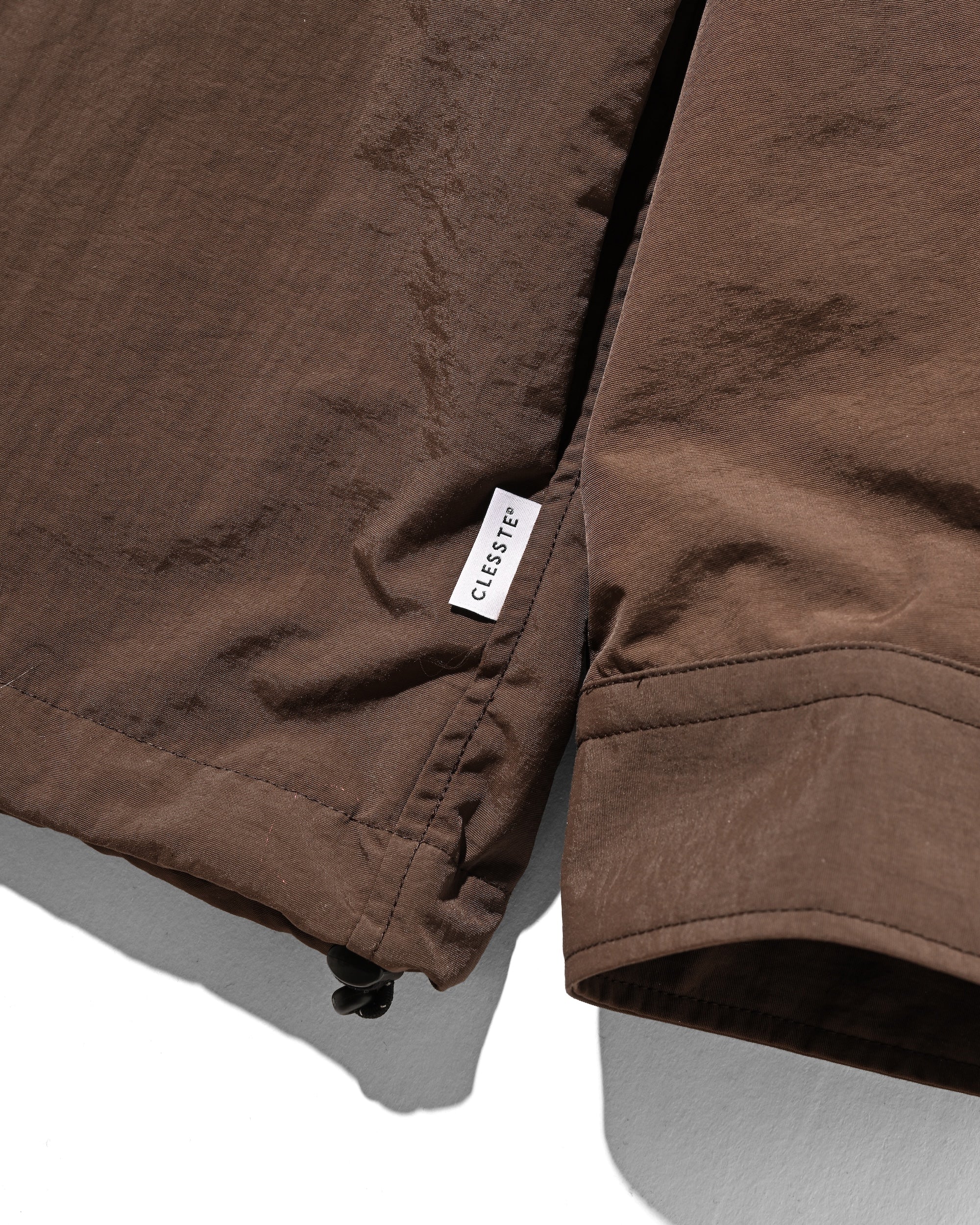 【10.15 WED 20:00- IN STOCK】WATER REPELLENT NYLON CITY UNIFORM L/S PULLOVER SHIRT FOR YGM (BROWN×ORANGE)