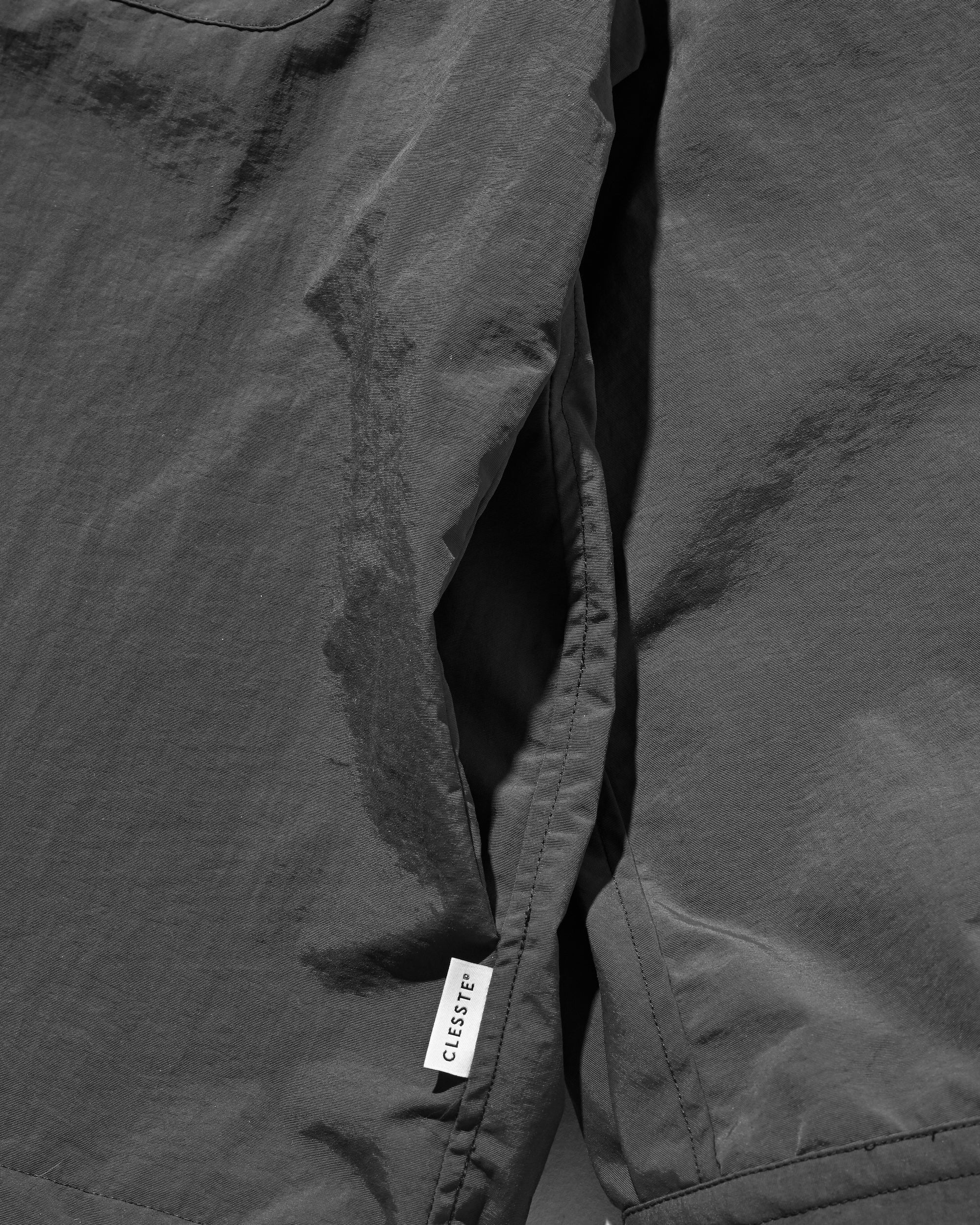 【10.15 WED 20:00- IN STOCK】WATER REPELLENT NYLON CITY UNIFORM L/S PULLOVER SHIRT FOR YGM (GRAY×GRAY)