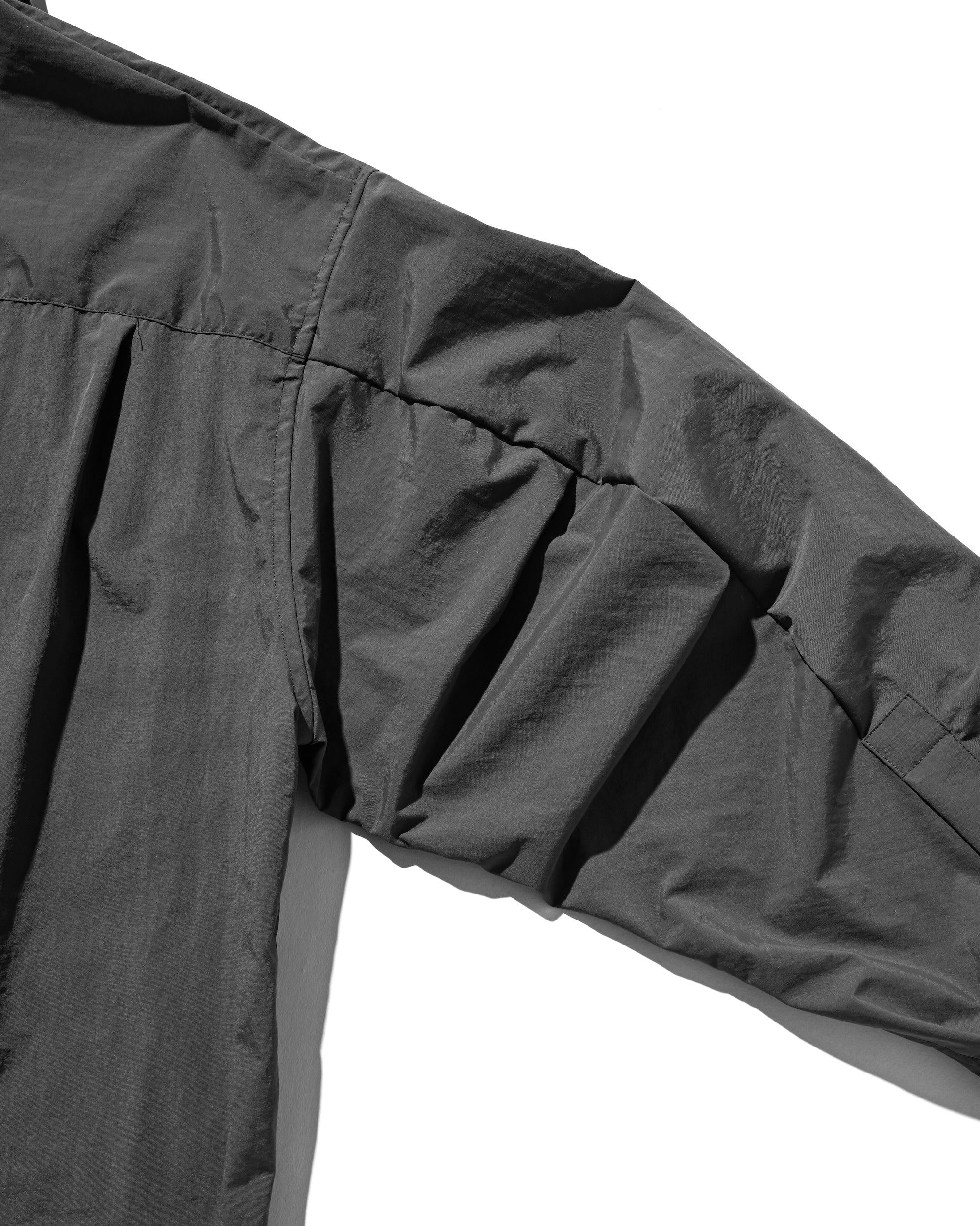 【10.15 WED 20:00- IN STOCK】WATER REPELLENT NYLON CITY UNIFORM L/S PULLOVER SHIRT FOR YGM (GRAY×GRAY)