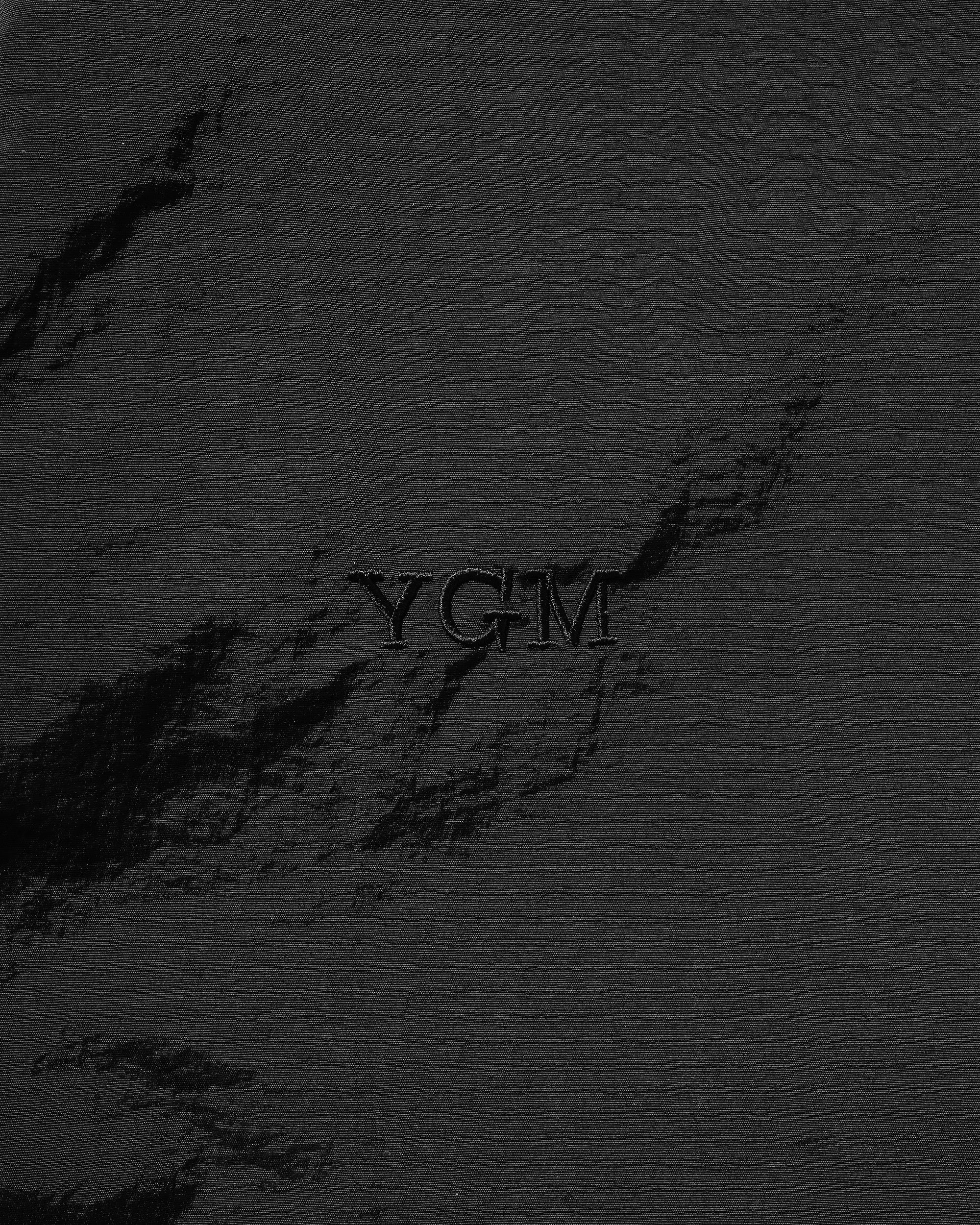 【10.15 WED 20:00- IN STOCK】WATER REPELLENT NYLON CITY UNIFORM L/S PULLOVER SHIRT FOR YGM (BLACK×BLACK)