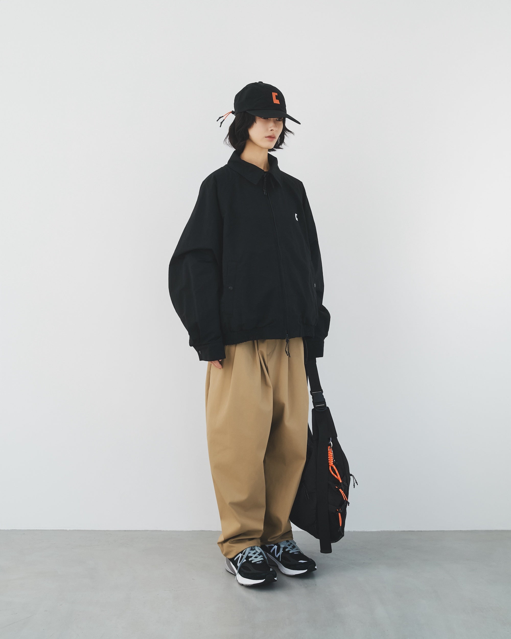 ACTIVE CITY UNIFORM UTILITY JACKET (BLACK)