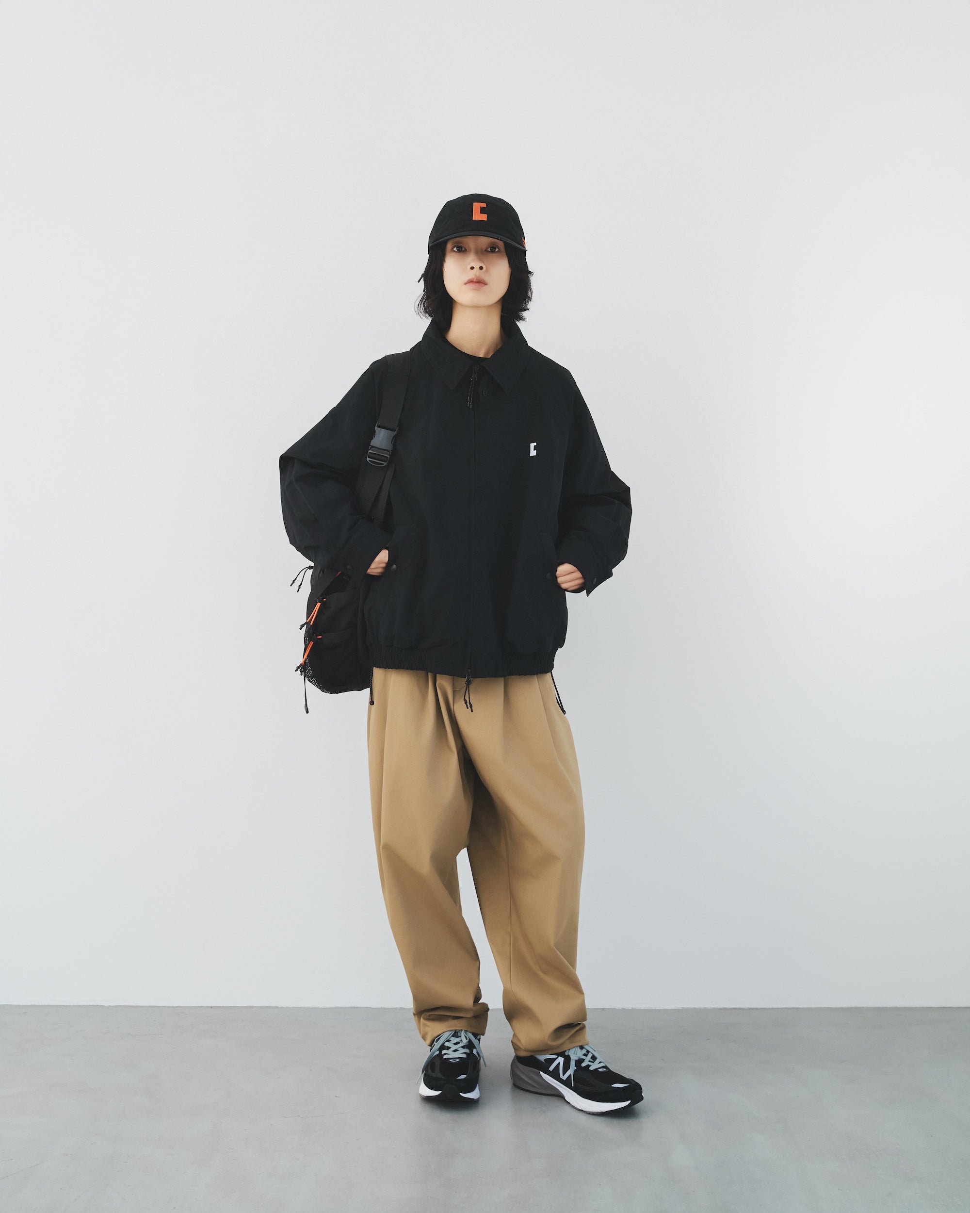 【1.28 WED 20:00- IN STOCK】ACTIVE CITY UNIFORM UTILITY JACKET (BLACK)