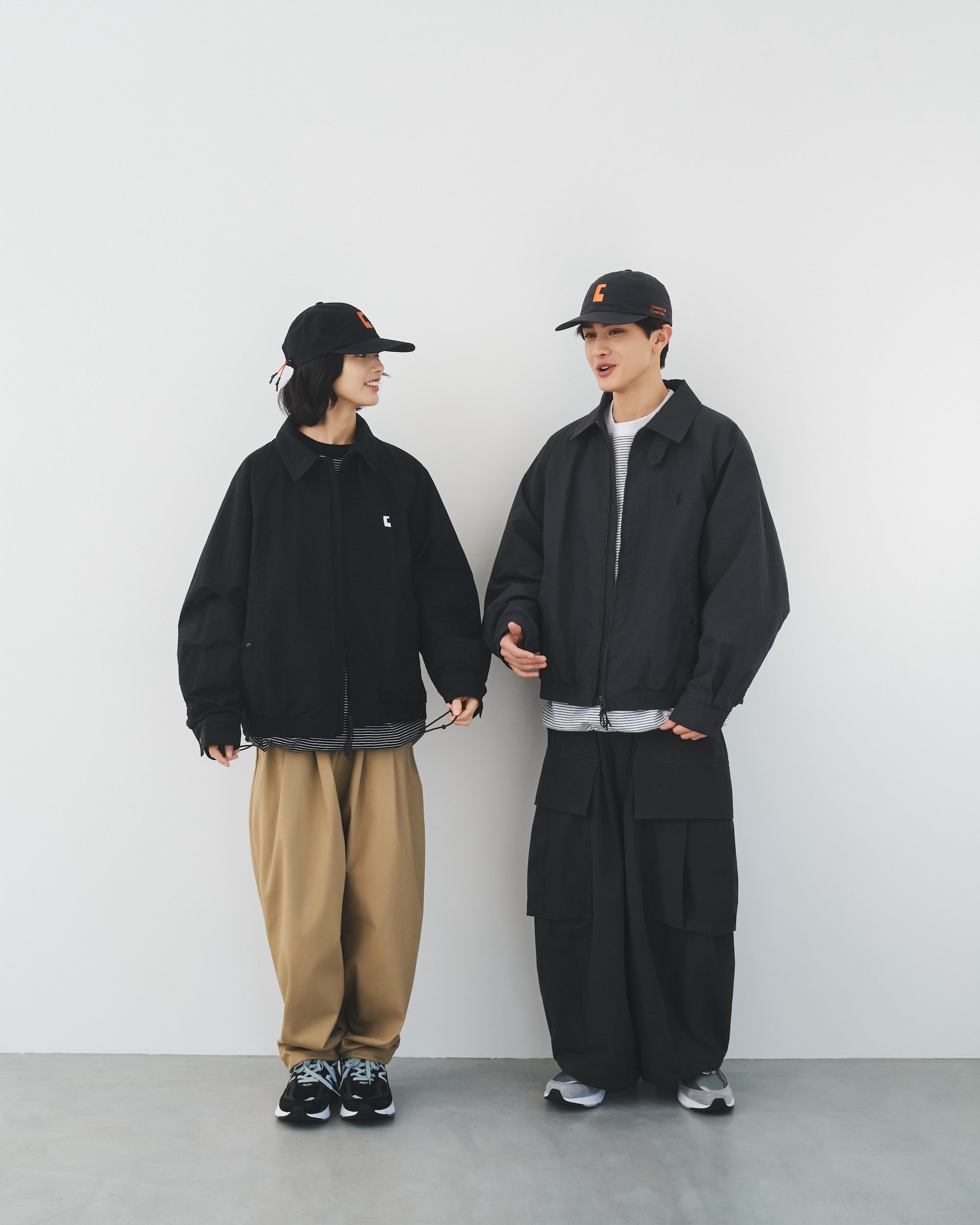 ACTIVE CITY UNIFORM UTILITY JACKET (BLACK)