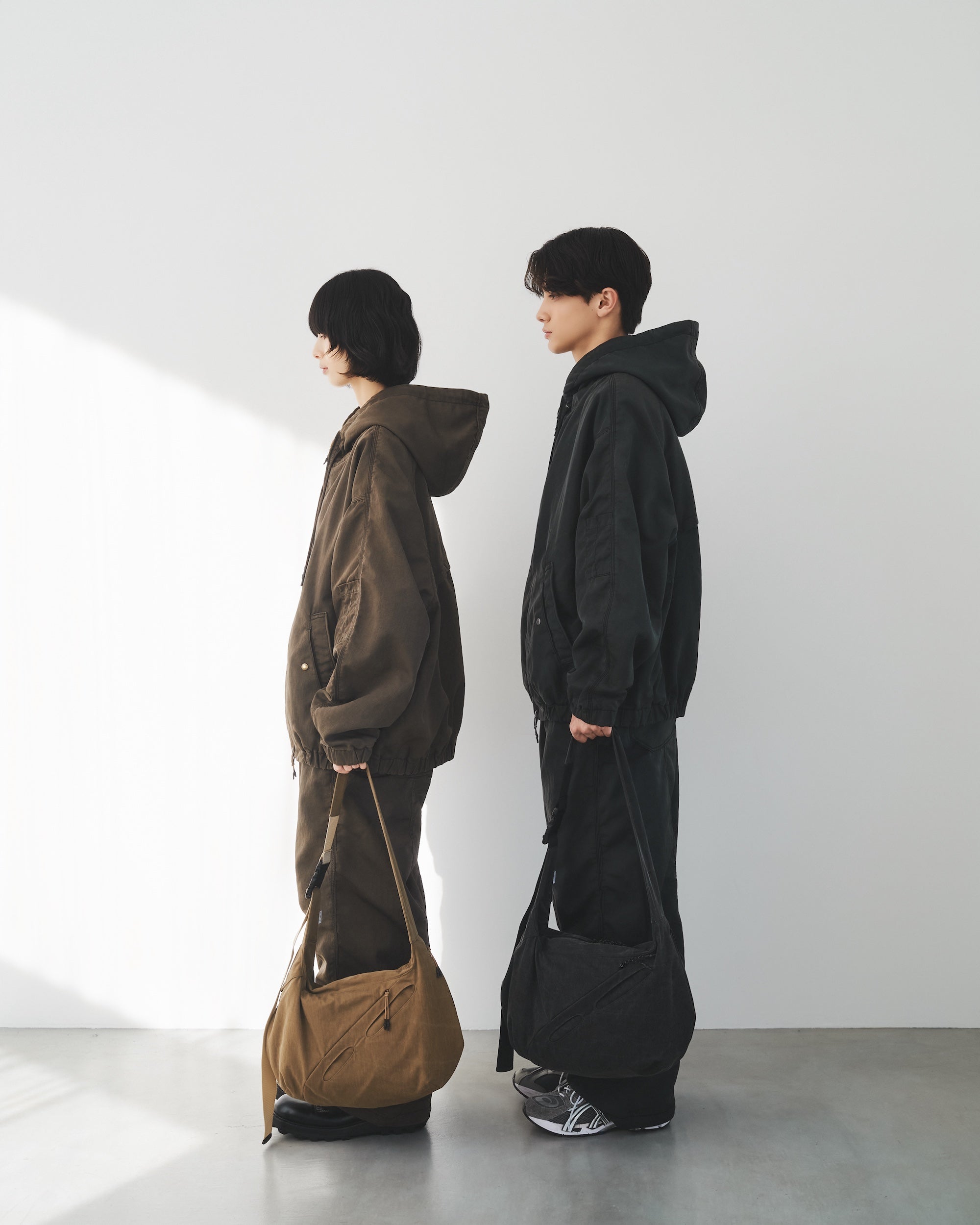 【2.7 SAT 20:00- IN STOCK】VINTAGE DYED FUTURE BAG (BLACK)