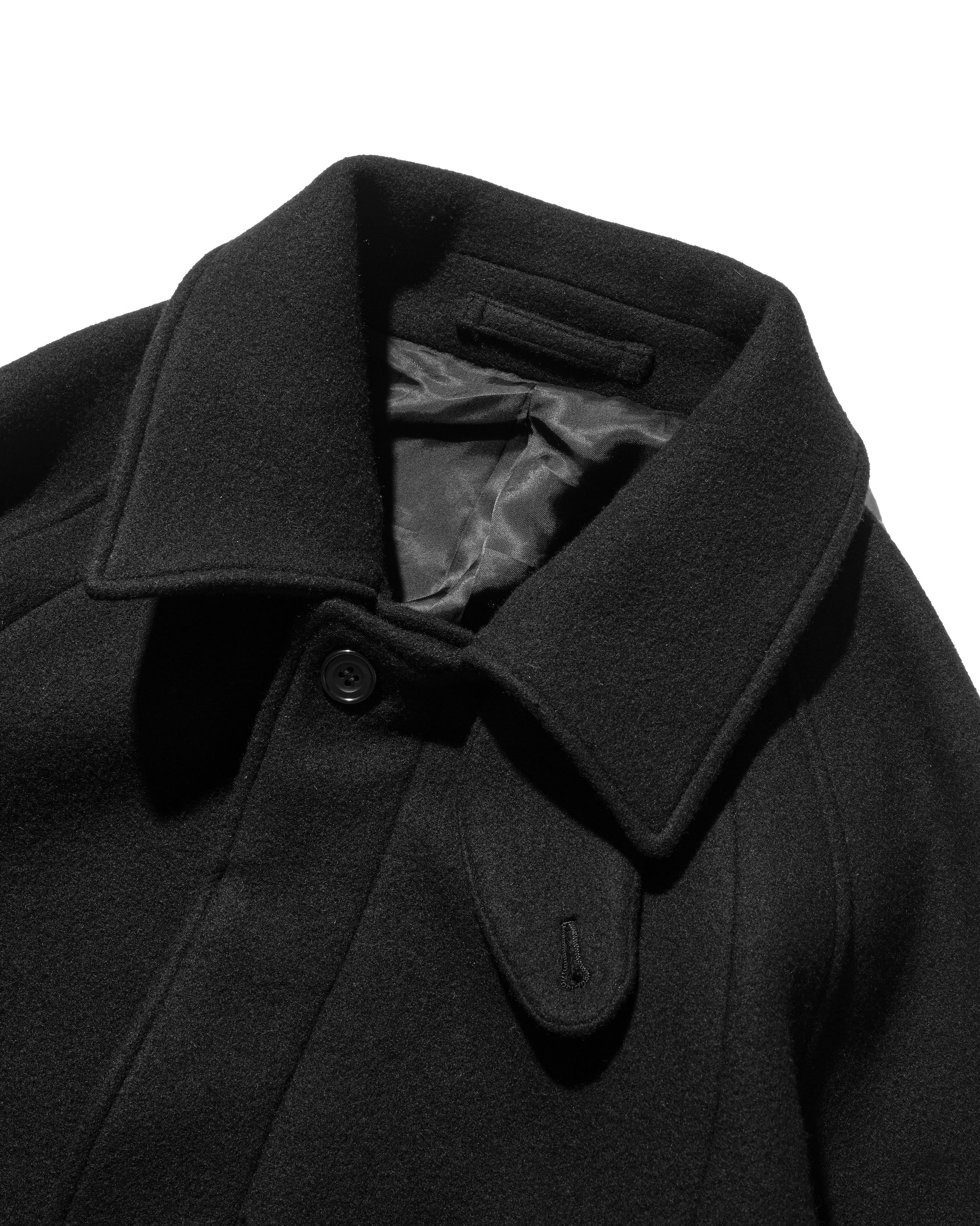 【12.11 WED 20:00- IN STOCK】WOOL MELTON BALMACAAN COAT