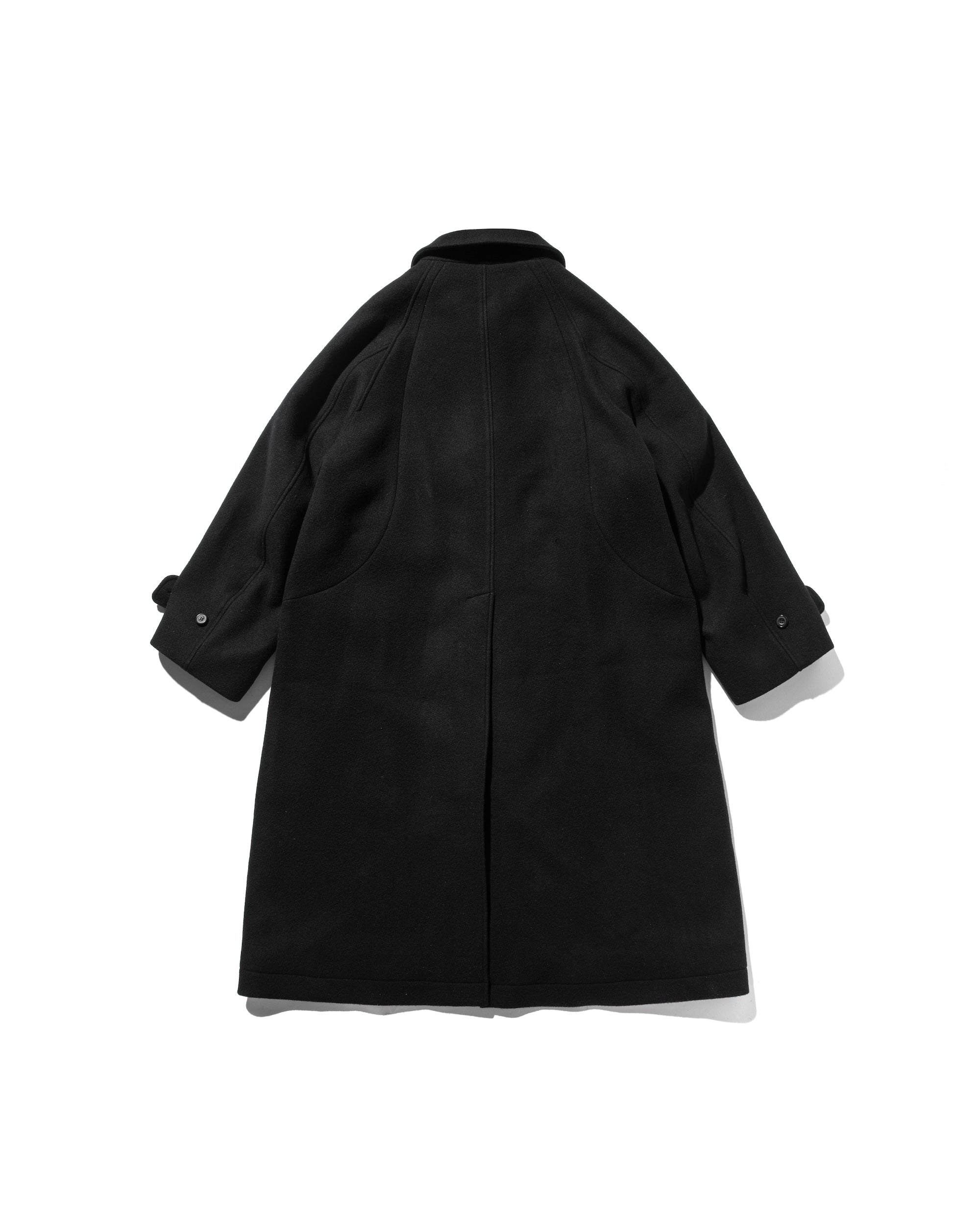 【12.11 WED 20:00- IN STOCK】WOOL MELTON BALMACAAN COAT