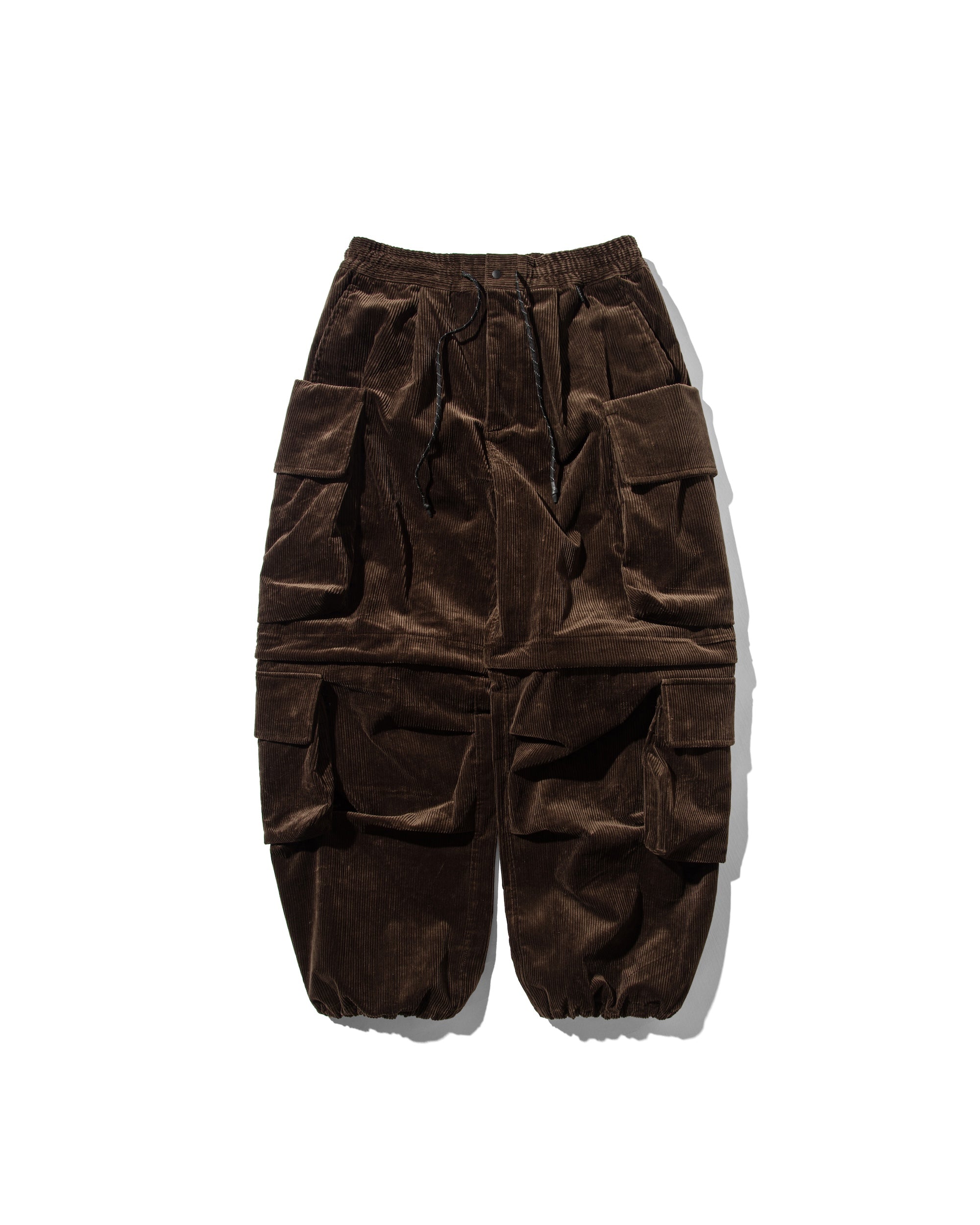 【11.9 SAT 20:00- IN STOCK】WOOL CORDUROY 2WAY CITY MILITARY PANTS