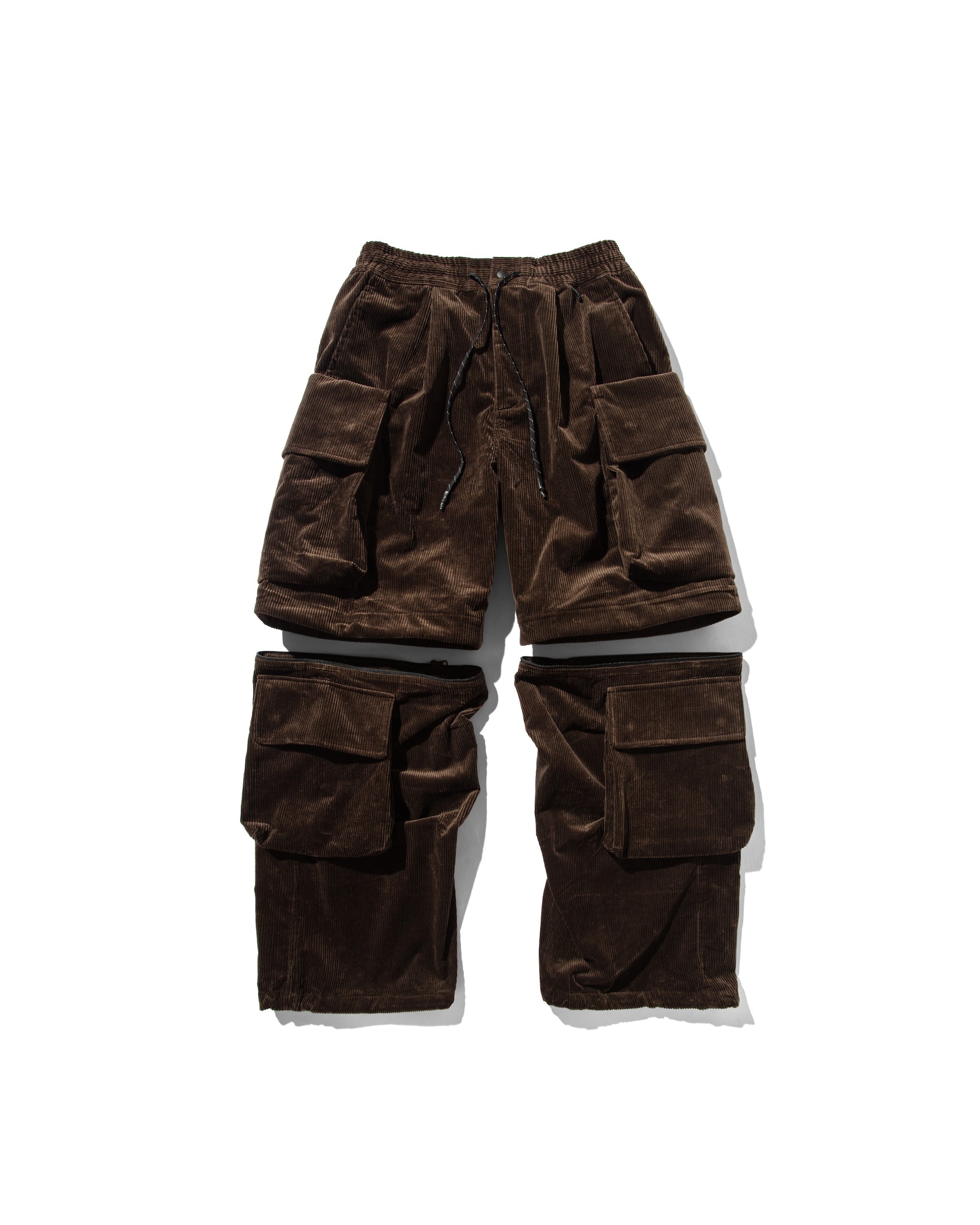 【11.9 SAT 20:00- IN STOCK】WOOL CORDUROY 2WAY CITY MILITARY PANTS