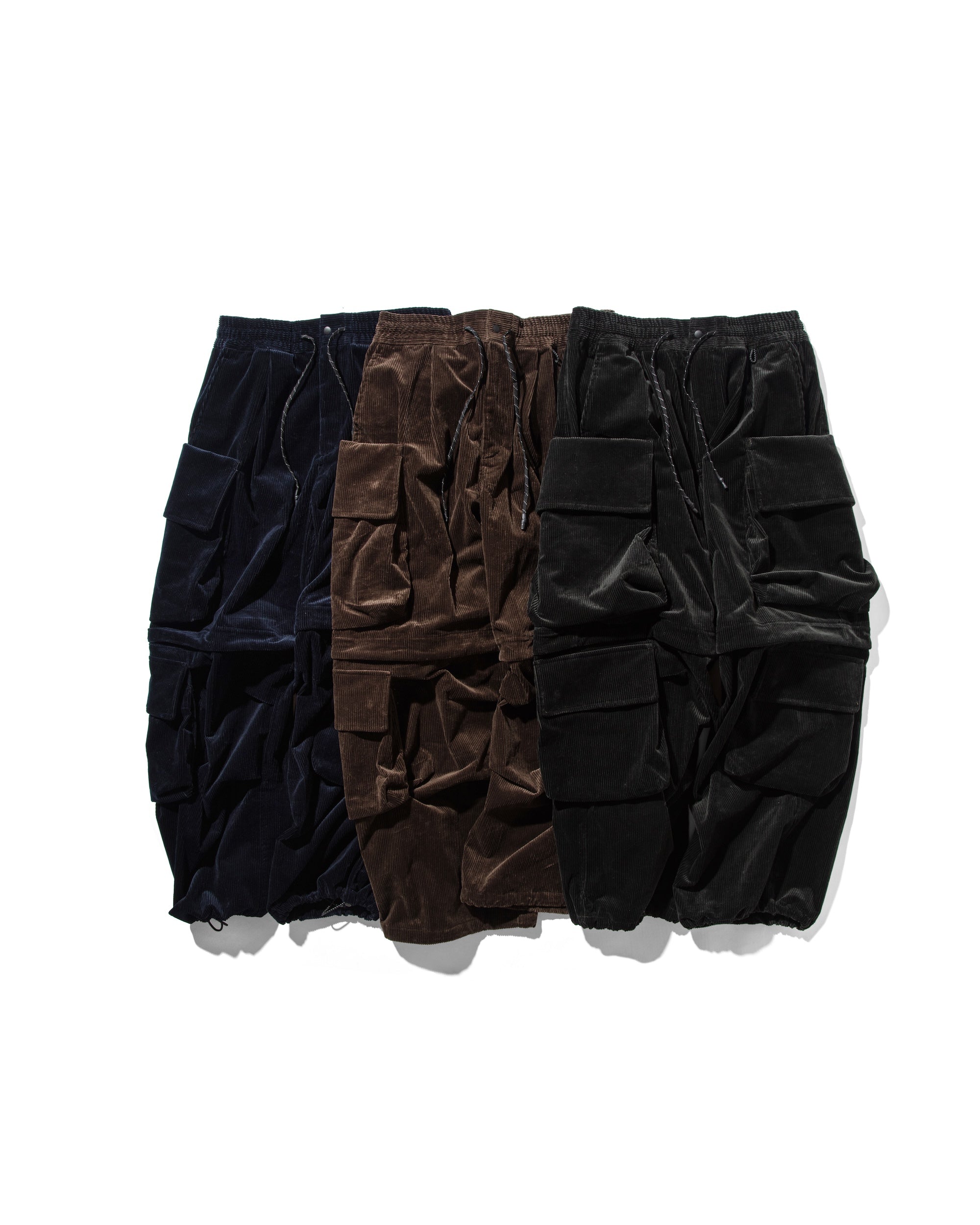 【11.9 SAT 20:00- IN STOCK】WOOL CORDUROY 2WAY CITY MILITARY PANTS