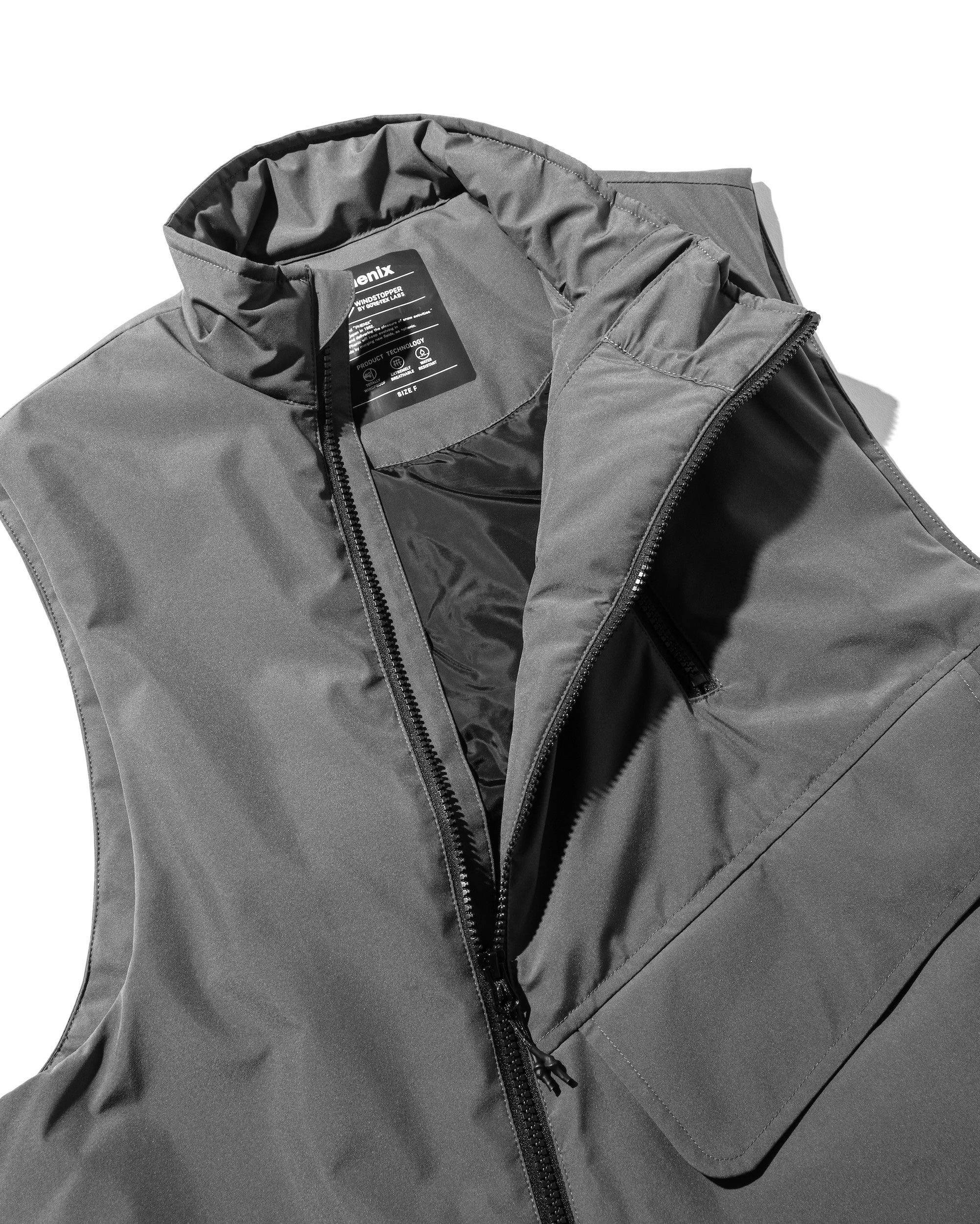 【12.7 SAT 20:00- IN STOCK】+phenix WINDSTOPPER® by GORE-TEX LABS PUFFER VEST